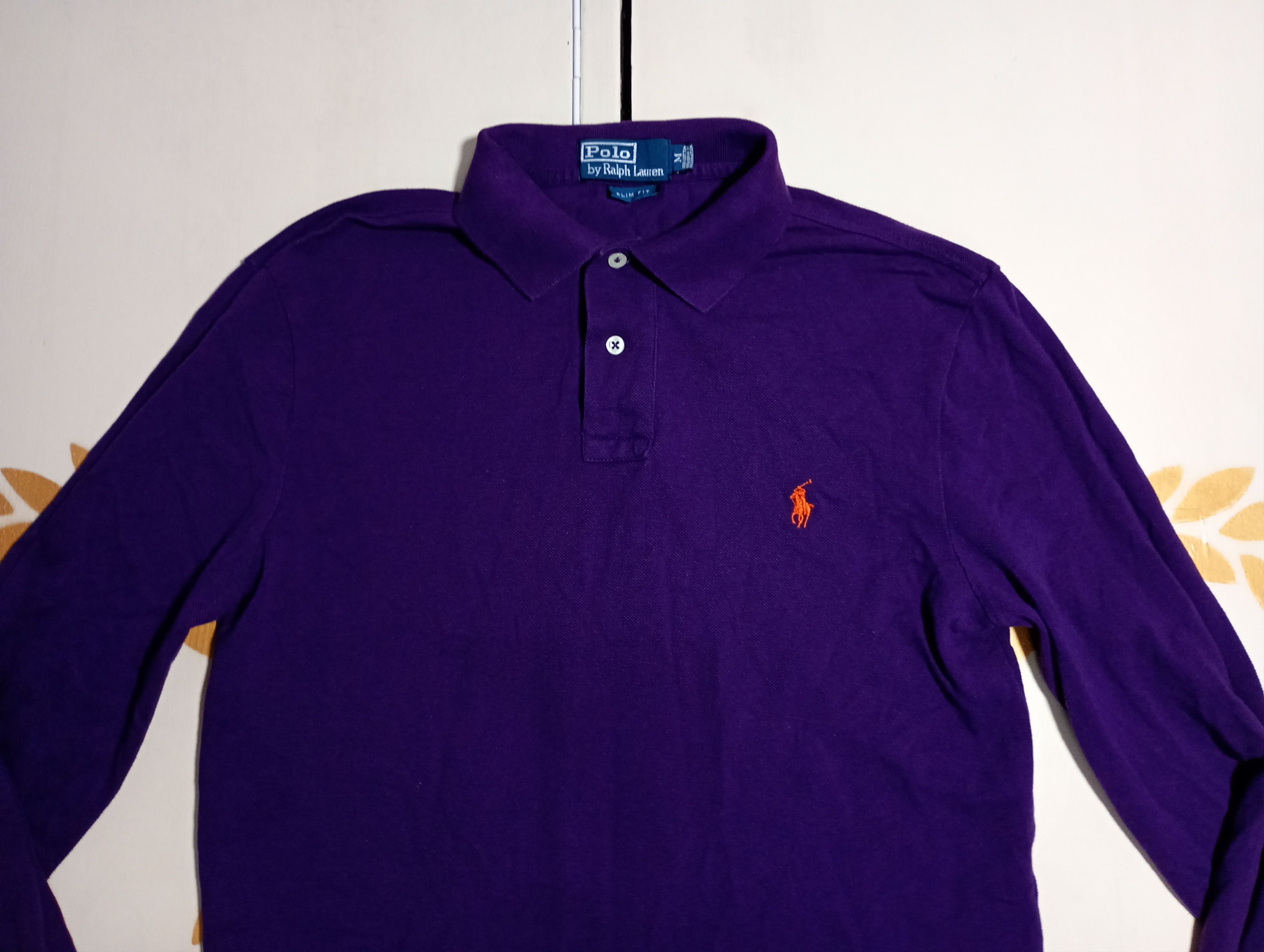 Polo Ralph Lauren Polo Ralph Lauren Long Sleeve Polo Shirt Vintage Size US M / EU 48-50 / 2 - 4 Thumbnail