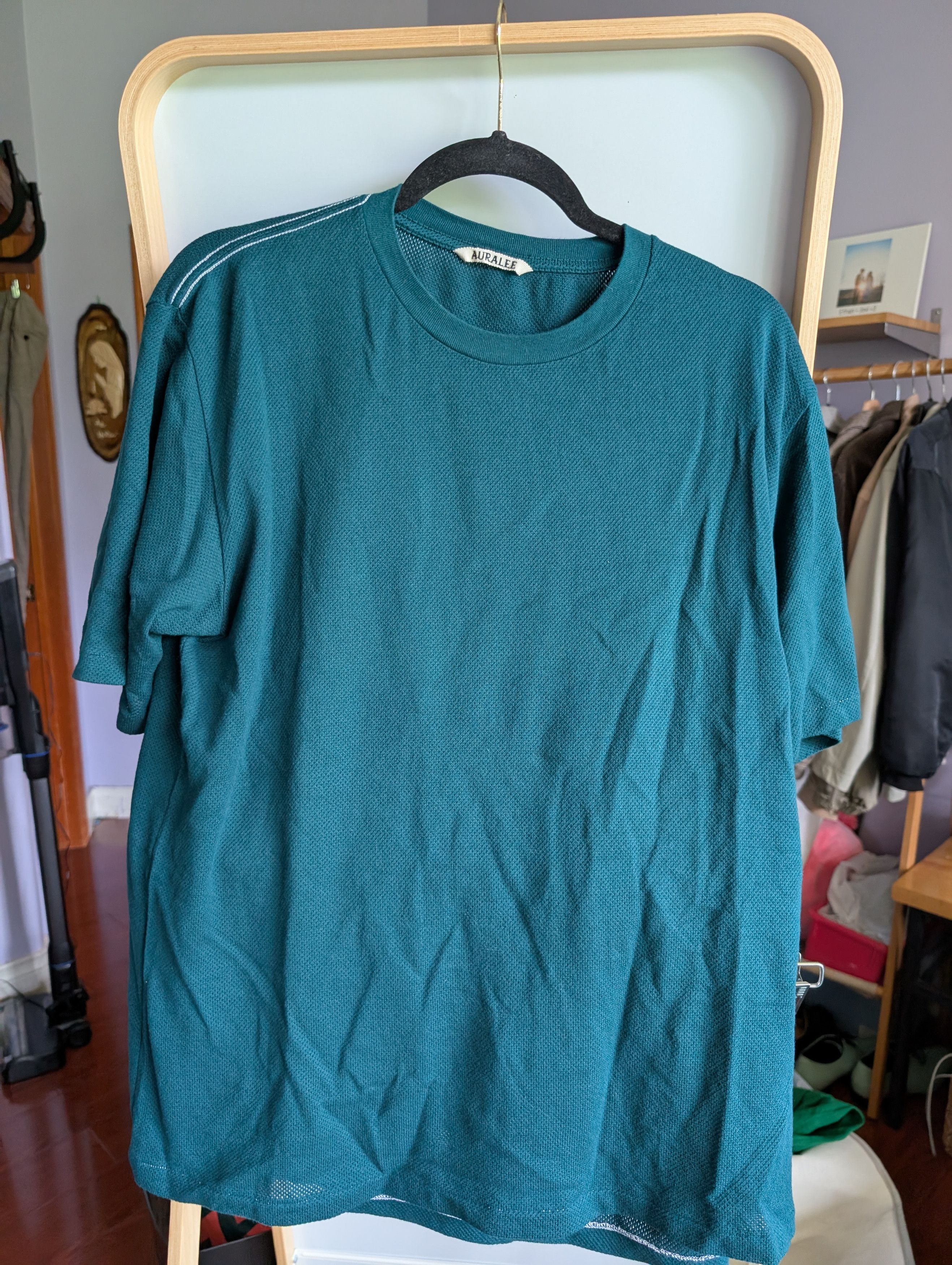 Cotton mesh tee