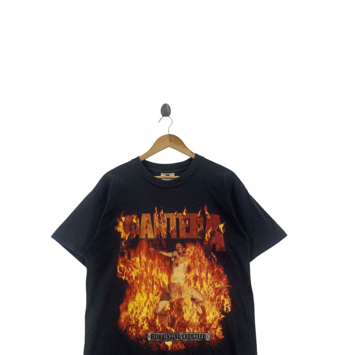 Band Tees Vintage PANTERA REINVENTING THE STEEL Album Tour Tee Shirt Size US L / EU 52-54 / 3 - 2 Thumbnail