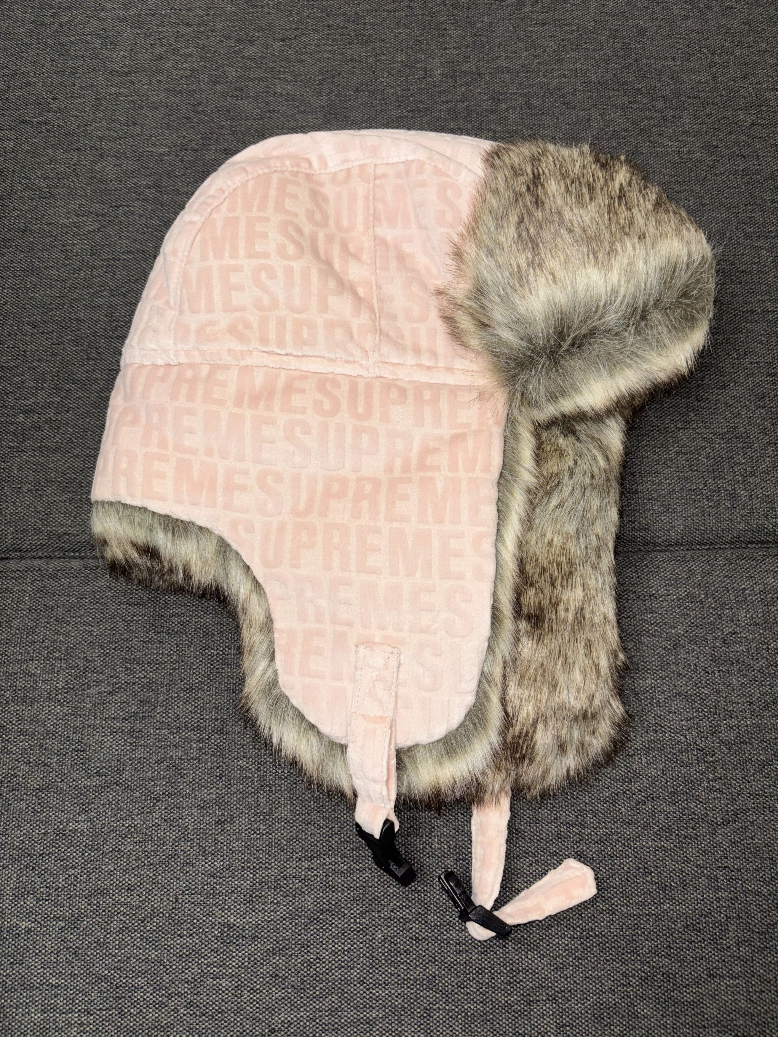 Supreme SUPREME Velvet Pattern Trooper Pink S/M FW21 FW21H156 Size ONE SIZE - 5 Thumbnail
