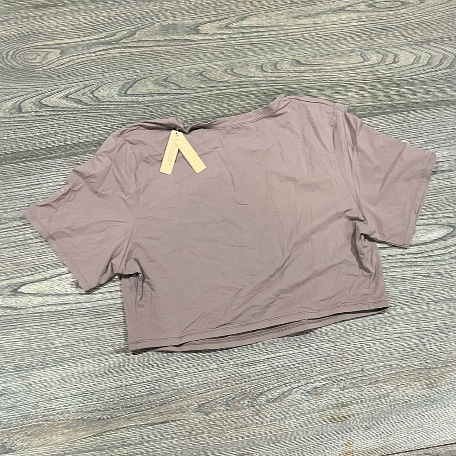 SKIMS NWT Skims Fits Everybody Super Cropped T-Shirt Umber 3X Size 3XL / US 20-22 - 3 Thumbnail