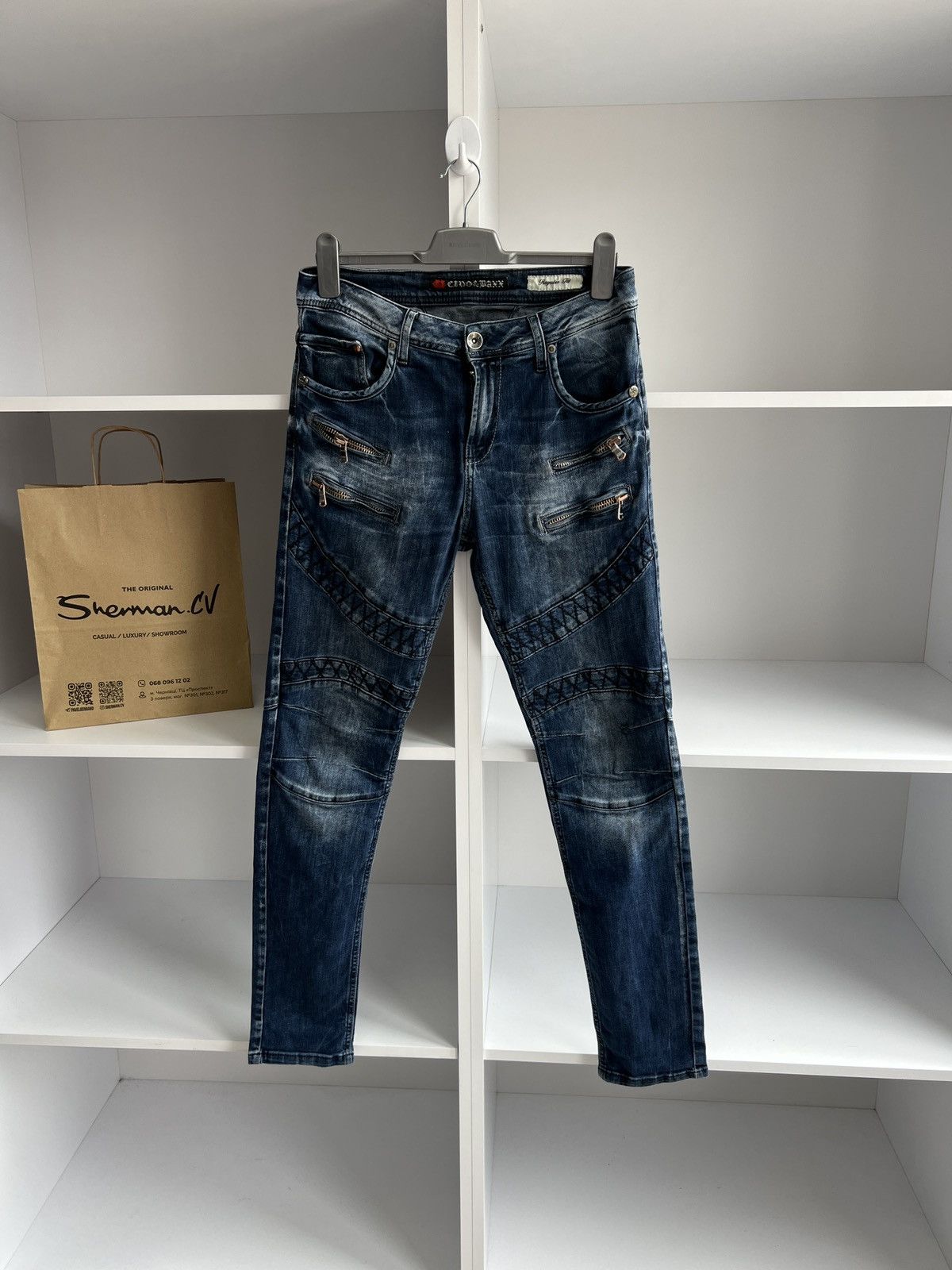 Designer × Vintage Vintage Cipo Baxx Archival Jeans Size US 30 / EU 46 - 3 Thumbnail