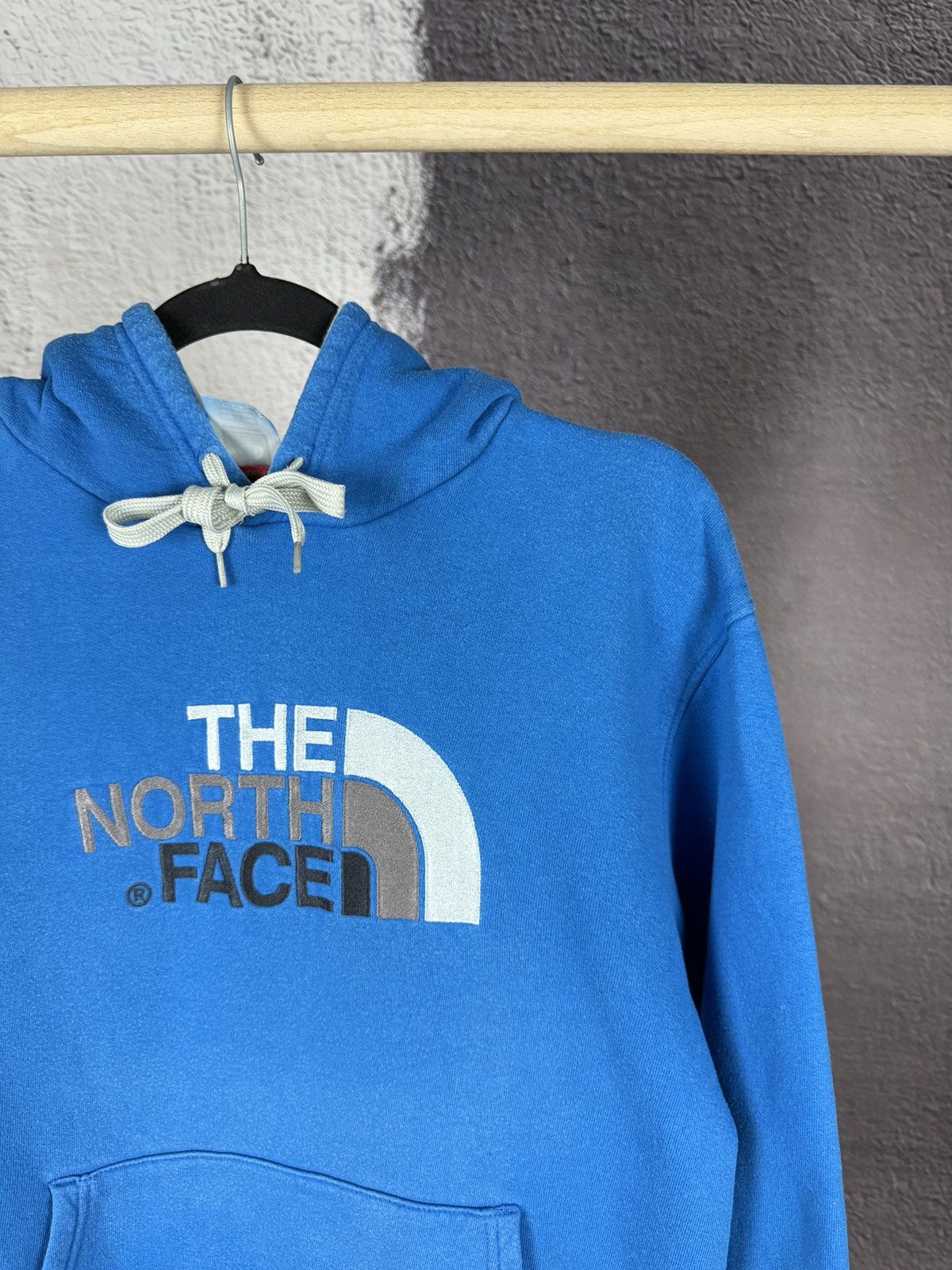 The North Face The North Face vintage big embroidered logo blue hoodie Size US M / EU 48-50 / 2 - 3 Thumbnail