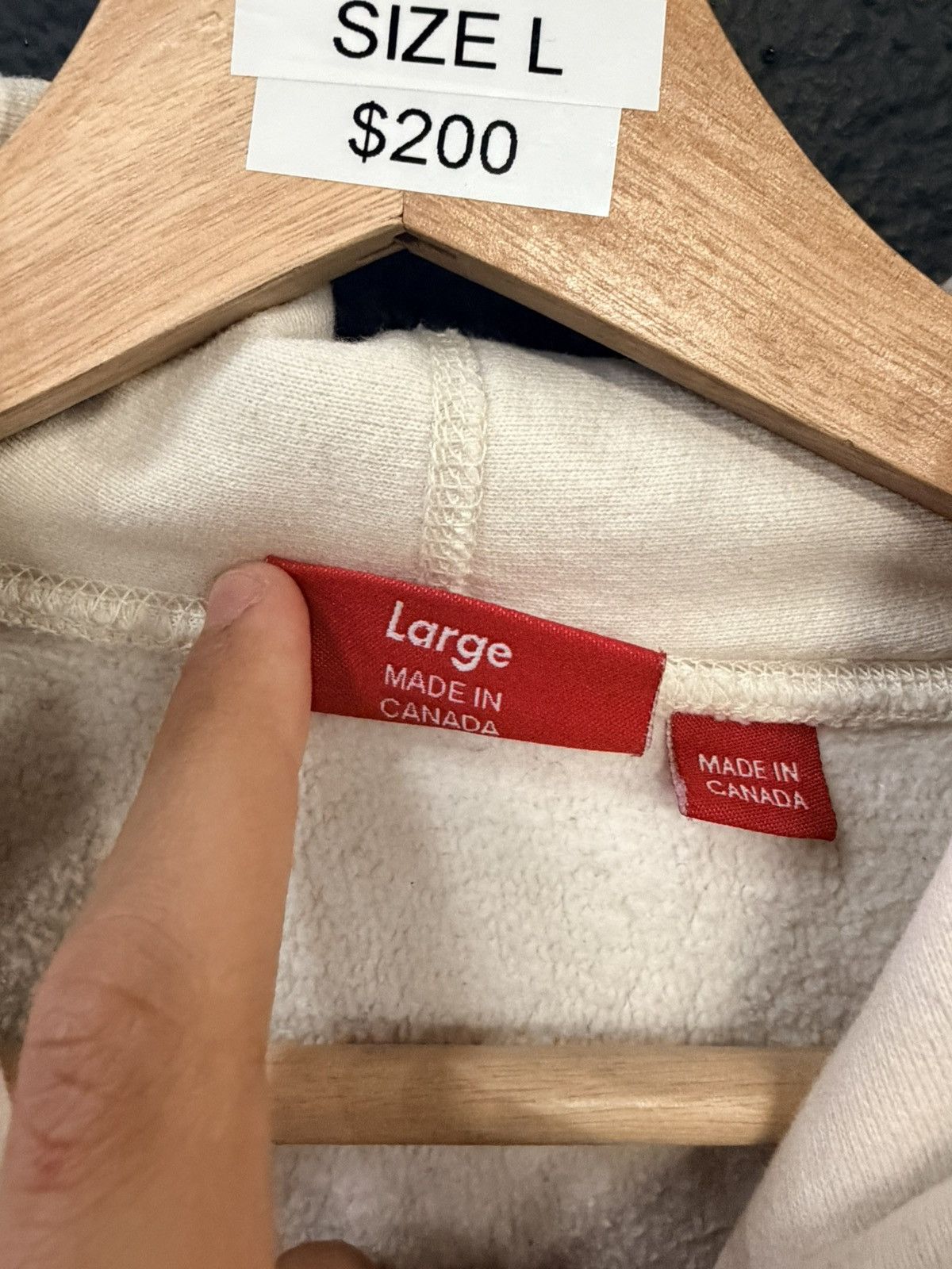 Supreme Supreme hoodie Size US L / EU 52-54 / 3 - 4 Thumbnail