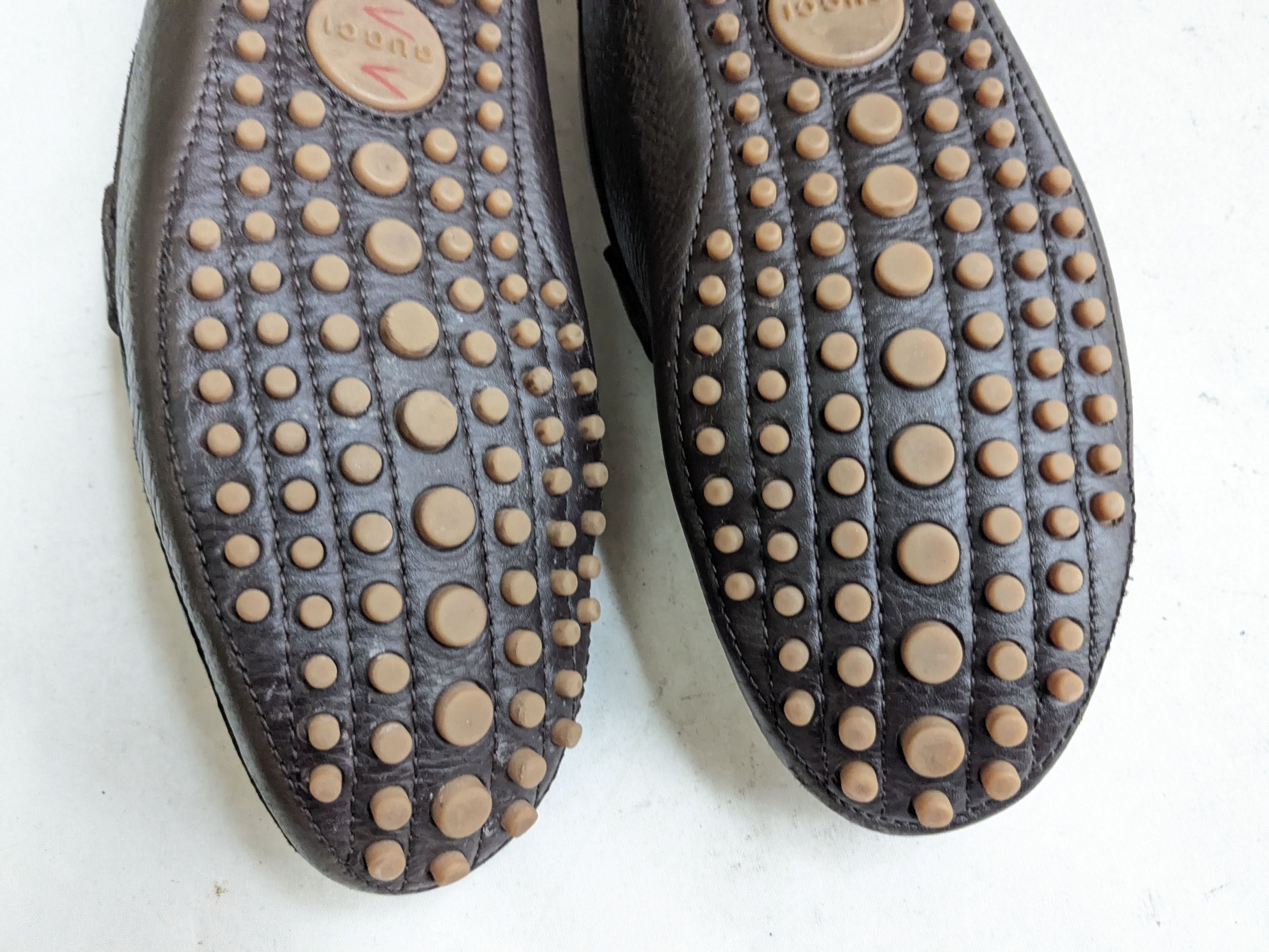 Gucci Gucci Horsebit Driving Loafers Brown 11 Leather Snaffle Size US 11 / EU 44 - 14 Thumbnail