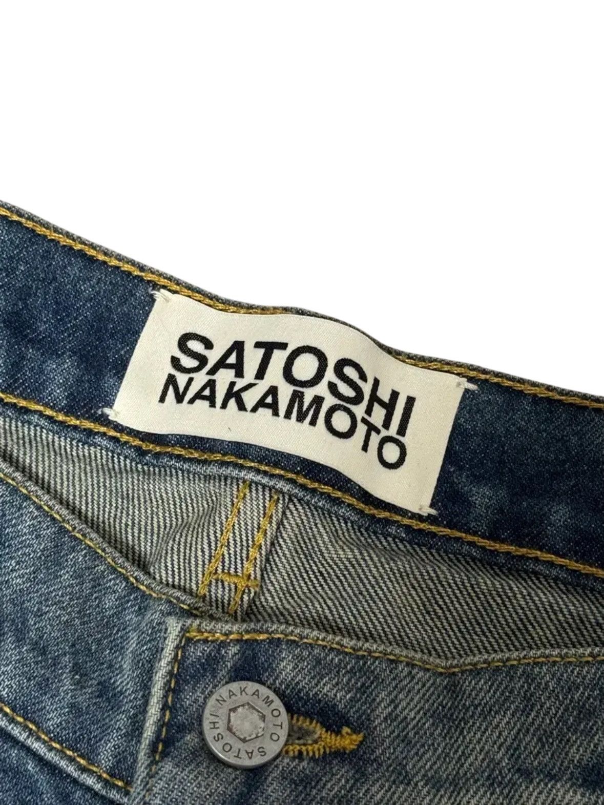 Satoshi Nakamoto Satoshi Nakamoto Enduro Denim Pants Size US 32 / EU 48 - 3 Thumbnail