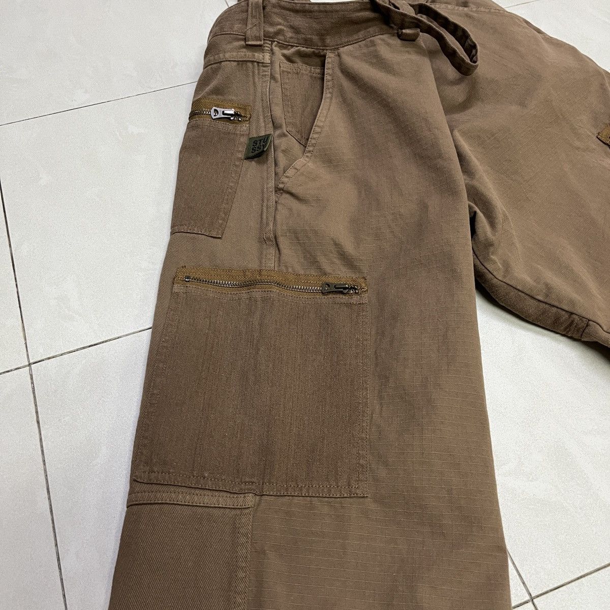 Stussy × Vintage Vintage Stussy Cargo Pants Size US 31 - 8 Thumbnail
