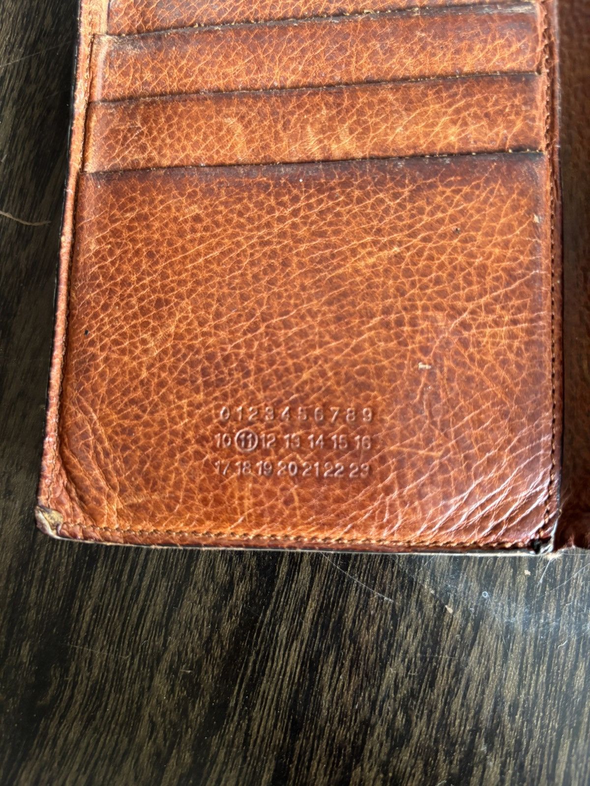 Maison Margiela Brown Margiela Wallet Size ONE SIZE - 2 Thumbnail