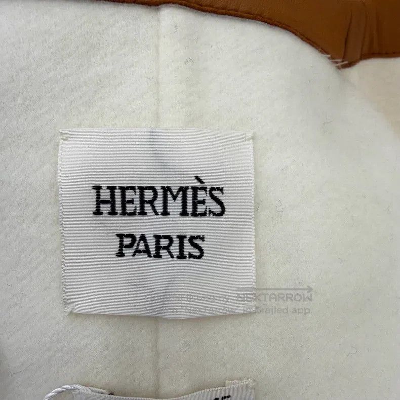 Hermes Hermes White Cashmere Classic Mid-length Coat Size XXS / US 00 / IT 34 - 3 Thumbnail