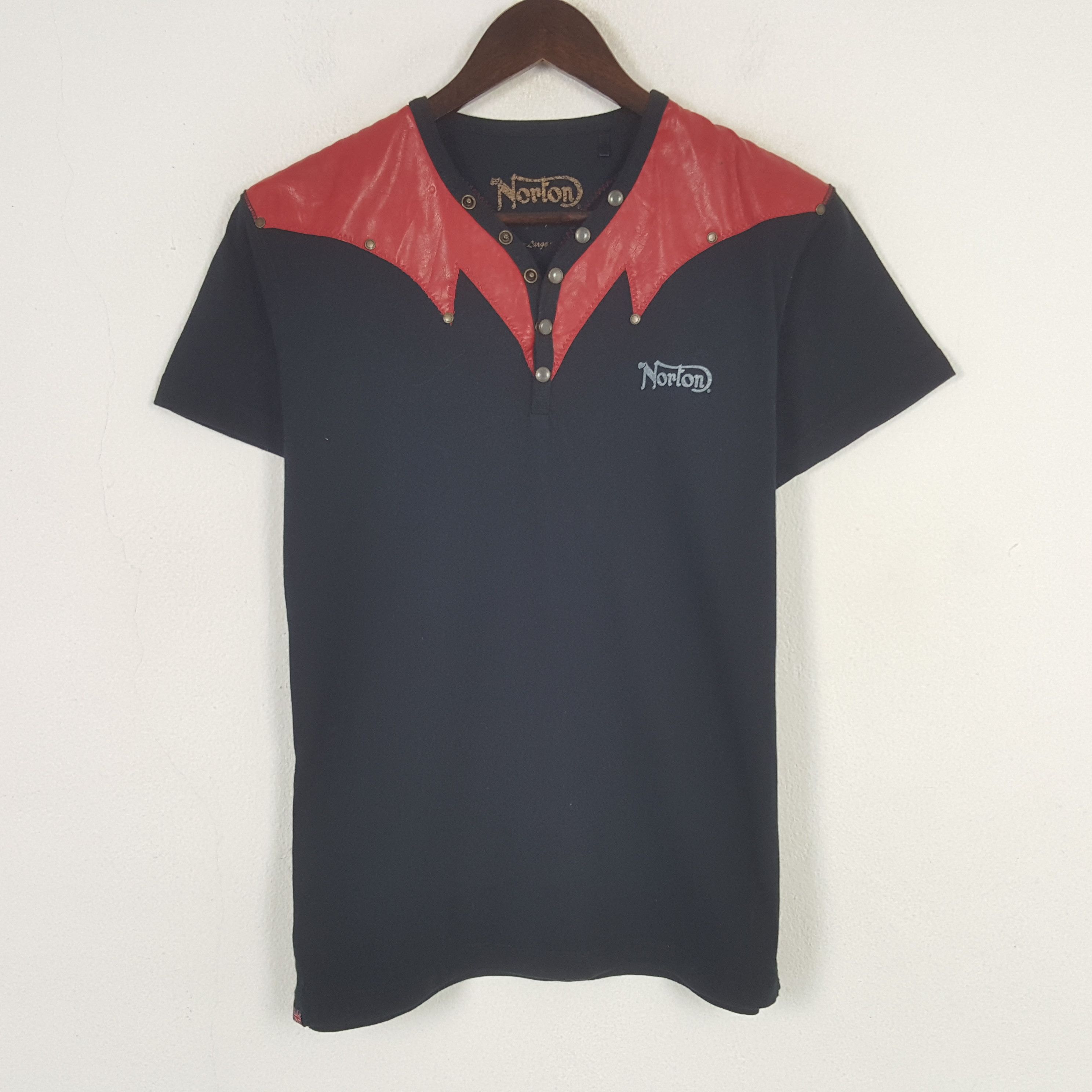 Norton × Vintage Vintage Nonton Fire Style Tshirt Size US M / EU 48-50 / 2 - 3 Thumbnail