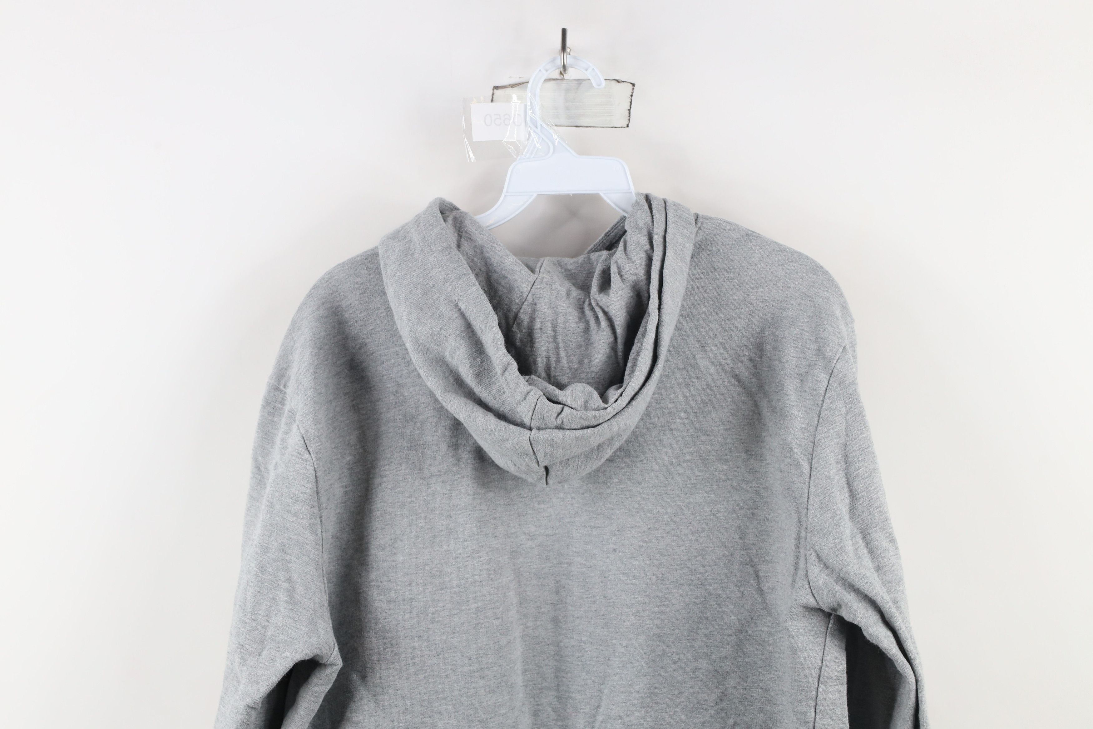 Oakley × Vintage Vintage Oakley Fit Spell Out Hoodie Sweatshirt Heather Gray Size US L / EU 52-54 / 3 - 11 Thumbnail