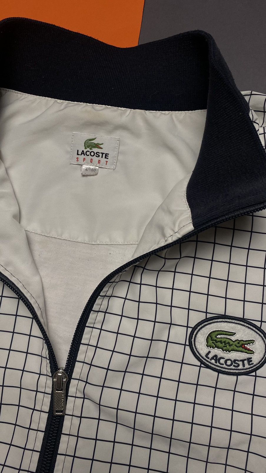 Lacoste × Vintage Vintage Lacoste nylon light jacket Size US M / EU 48-50 / 2 - 4 Thumbnail