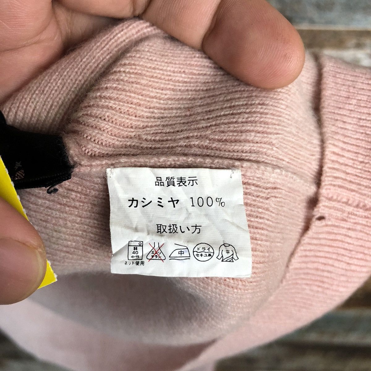 Homespun Knitwear × Japanese Brand Senk Ma Pink Knitwear #A1844 Size M / US 6-8 / IT 42-44 - 9 Thumbnail