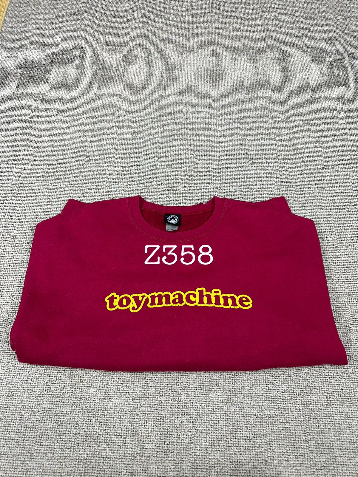 Toy Machine Vintage Skate Toy Machine Crewneck Sweatshirt Z359 Size US XL / EU 56 / 4 - 13 Thumbnail