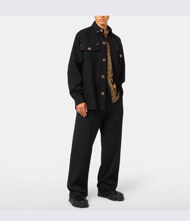 Versace Versace Denim jacket top Size US L / EU 52-54 / 3 - 9 Thumbnail