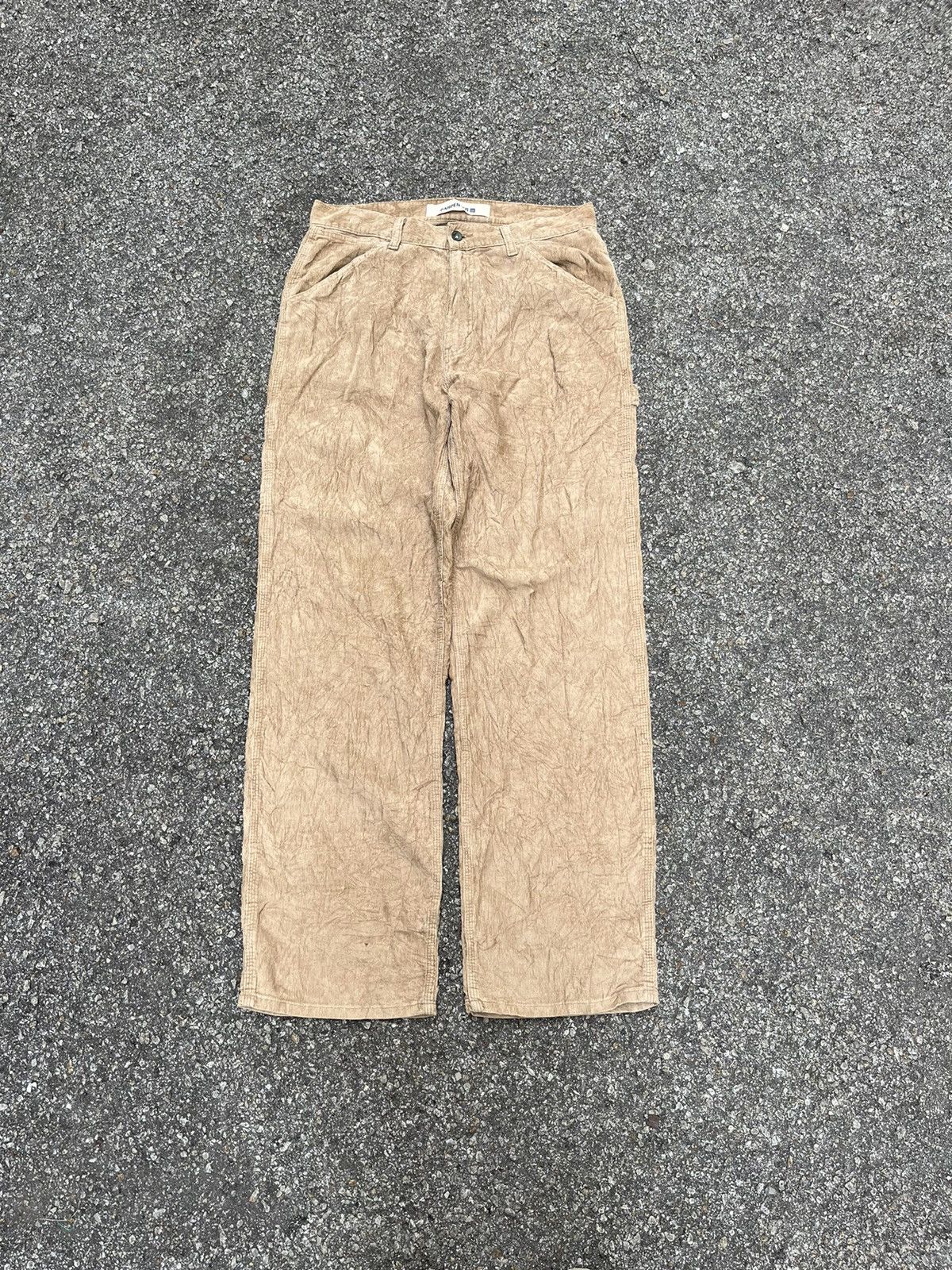 Gap × JNCO Baggy Carpenter Corduroy Pants GAP Carhartt Style Size US 34 / EU 50 - 2 Thumbnail