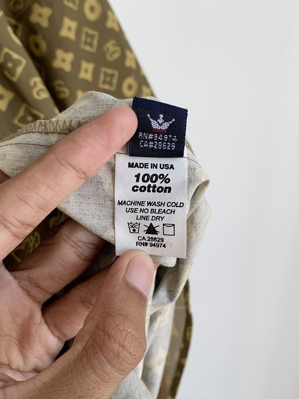 Stussy Vintage Stussy "Monogram" Button Ups Shirt Size US XL / EU 56 / 4 - 7 Thumbnail