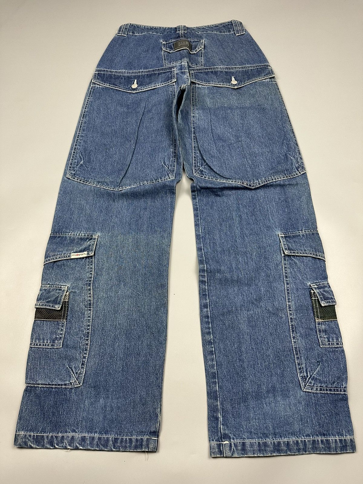 Japanese Brand Japanese Baggy Ryu Sport Big Pocket Jeasn Size US 28 / EU 44 - 3 Thumbnail