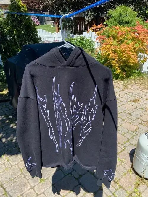 VIBE FALSE Embroidered Hoodie Size US L / EU 52-54 / 3 - 2 Thumbnail
