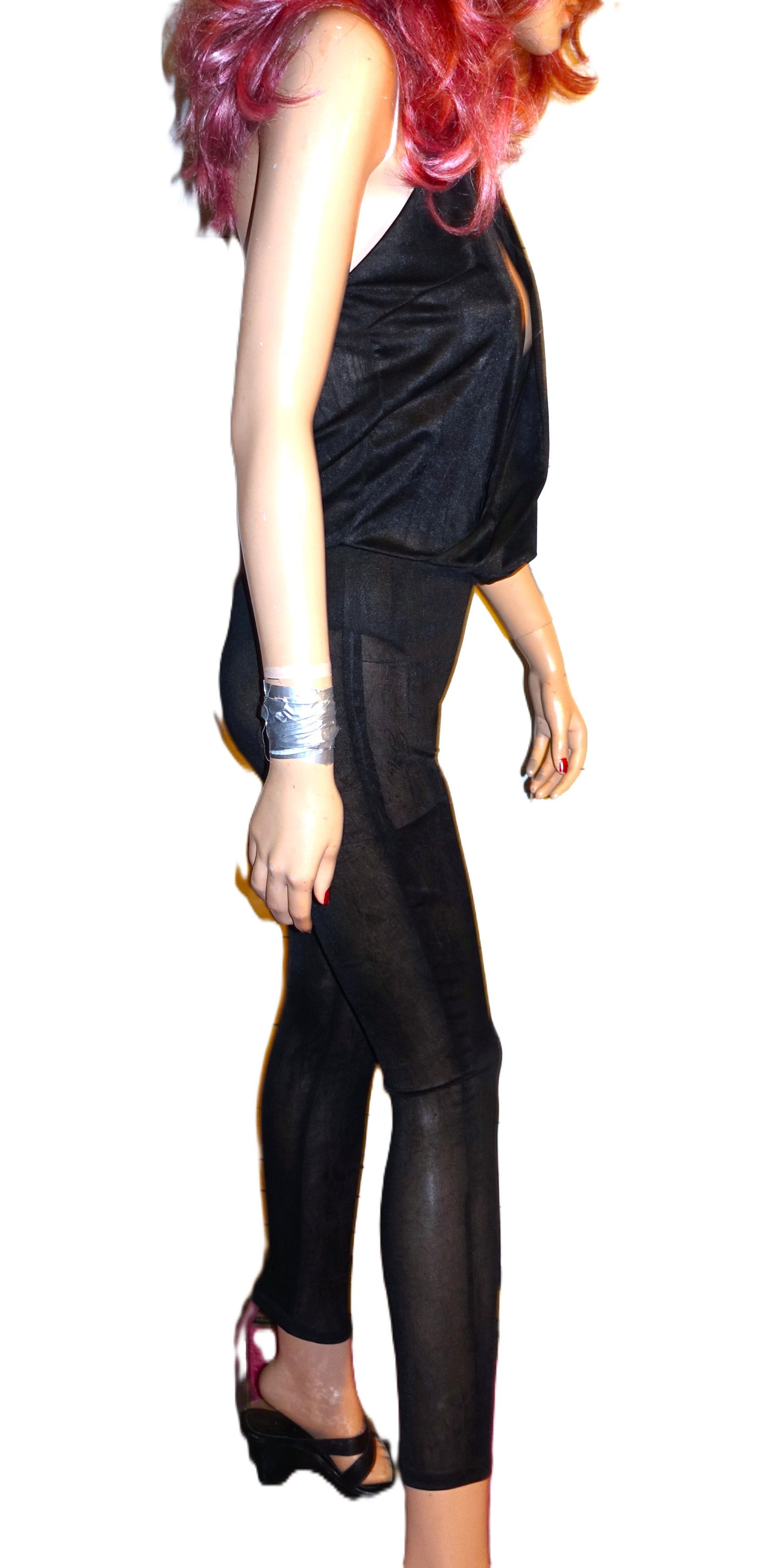 Other Blanc Black Halter Jumpsuit S Size S / US 4 / IT 40 - 7 Thumbnail