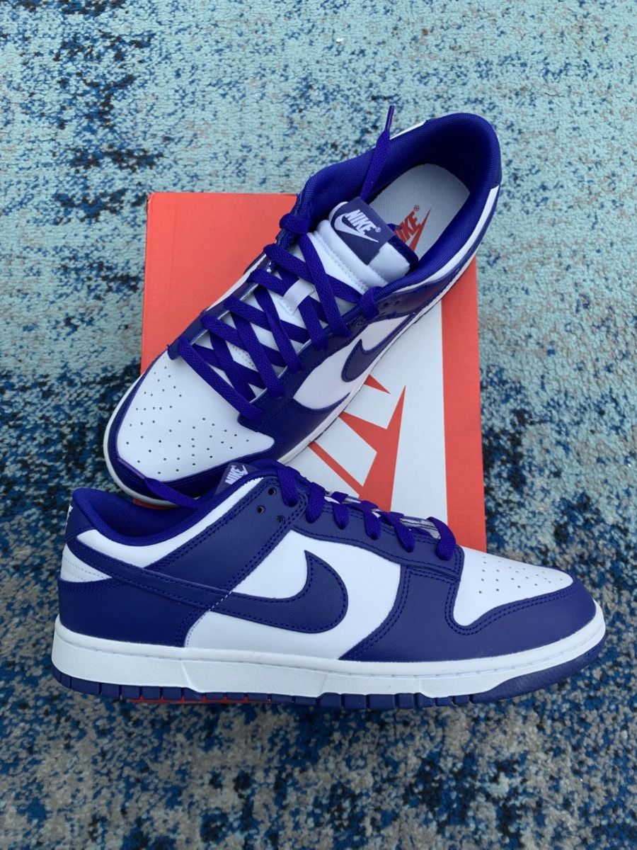 Nike Nike Dunk Low Blue/Purple 11US 10UK Size US 11 / EU 44 - 2 Thumbnail