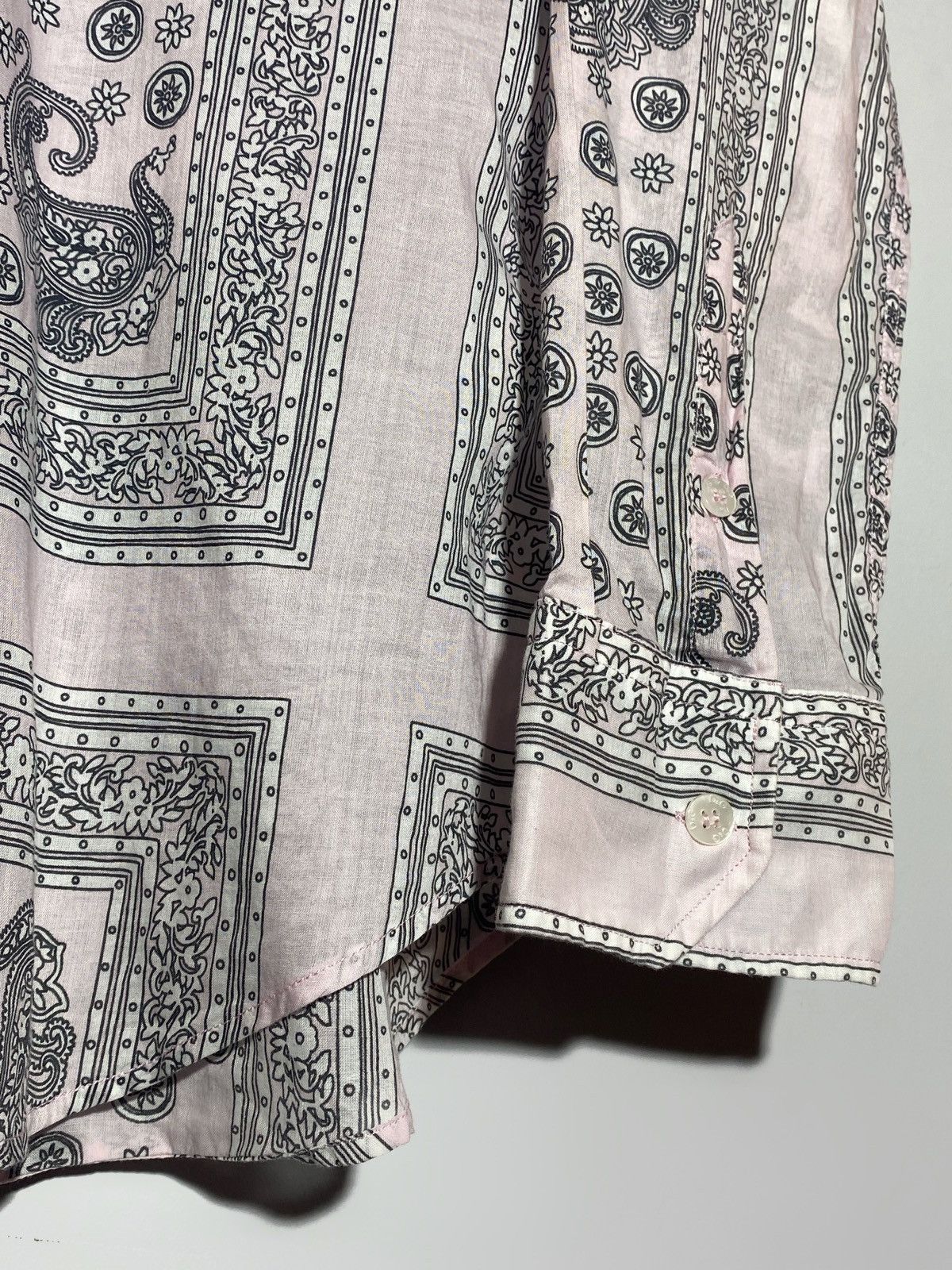 Dolce & Gabbana Dolce&Gabbana Paisley Bandana Long Sleeve Shirt Men’s Size US S / EU 44-46 / 1 - 9 Thumbnail