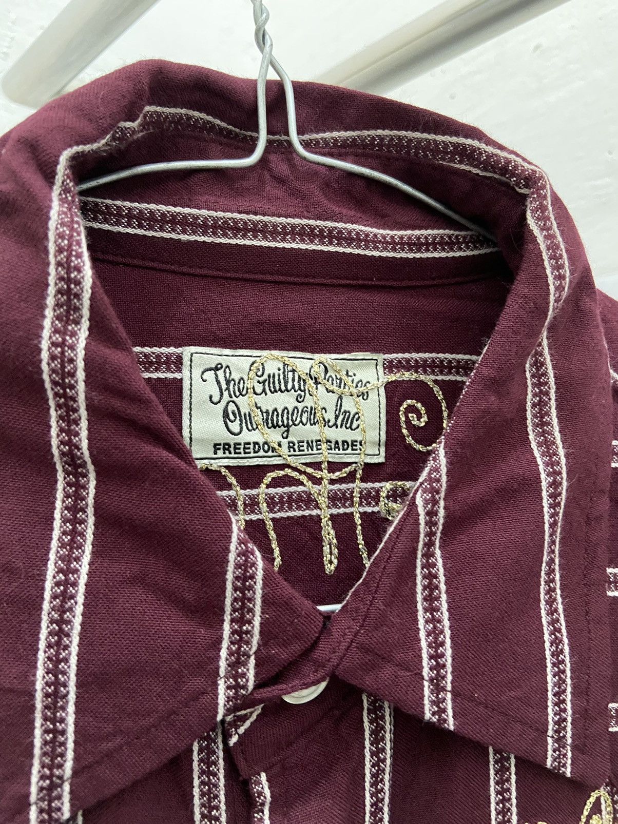 Wacko Maria 💰SENDOFFER💰Wacko Maria The Guilty Parties Rock n Roll Shirt Size US S / EU 44-46 / 1 - 5 Thumbnail