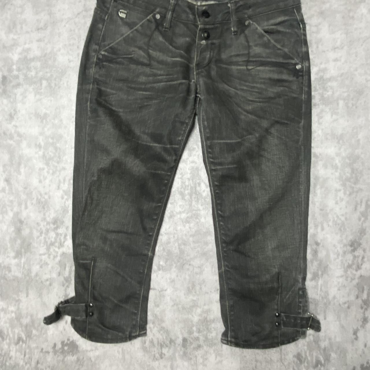 G-Star G-Star RAW black slim fit jeans with adjustable cuffs Size US 30 / EU 46 - 1 Thumbnail