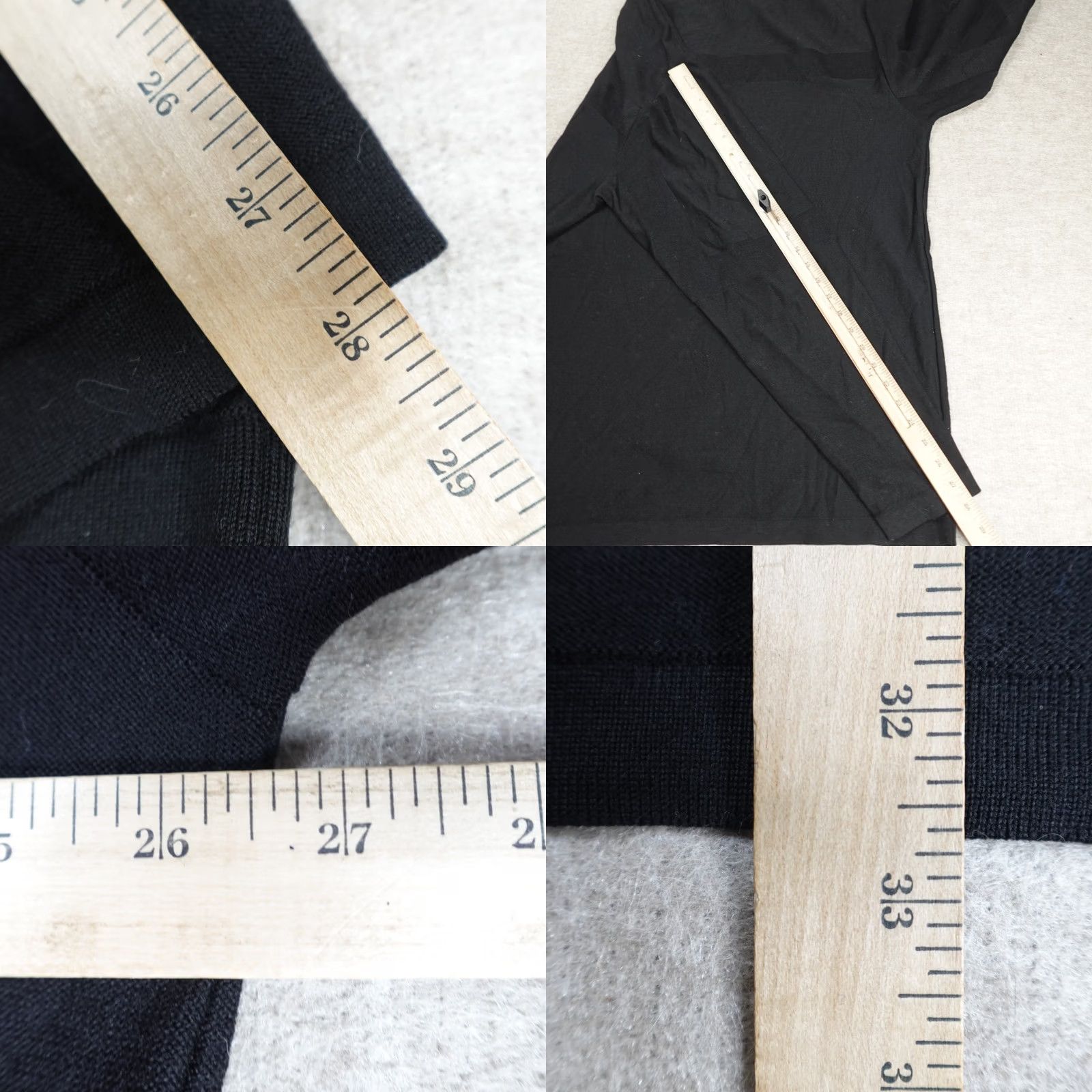 Versace Versace Mens Sweater 2XL Black Jacquard Polo 100% Merino Wool Vintage Italy Knit Pullover 1/4 Zip Long Sleeve Logo Wool Machine Washable Regular Mens Size US XXL / EU 58 / 5 - 9 Thumbnail