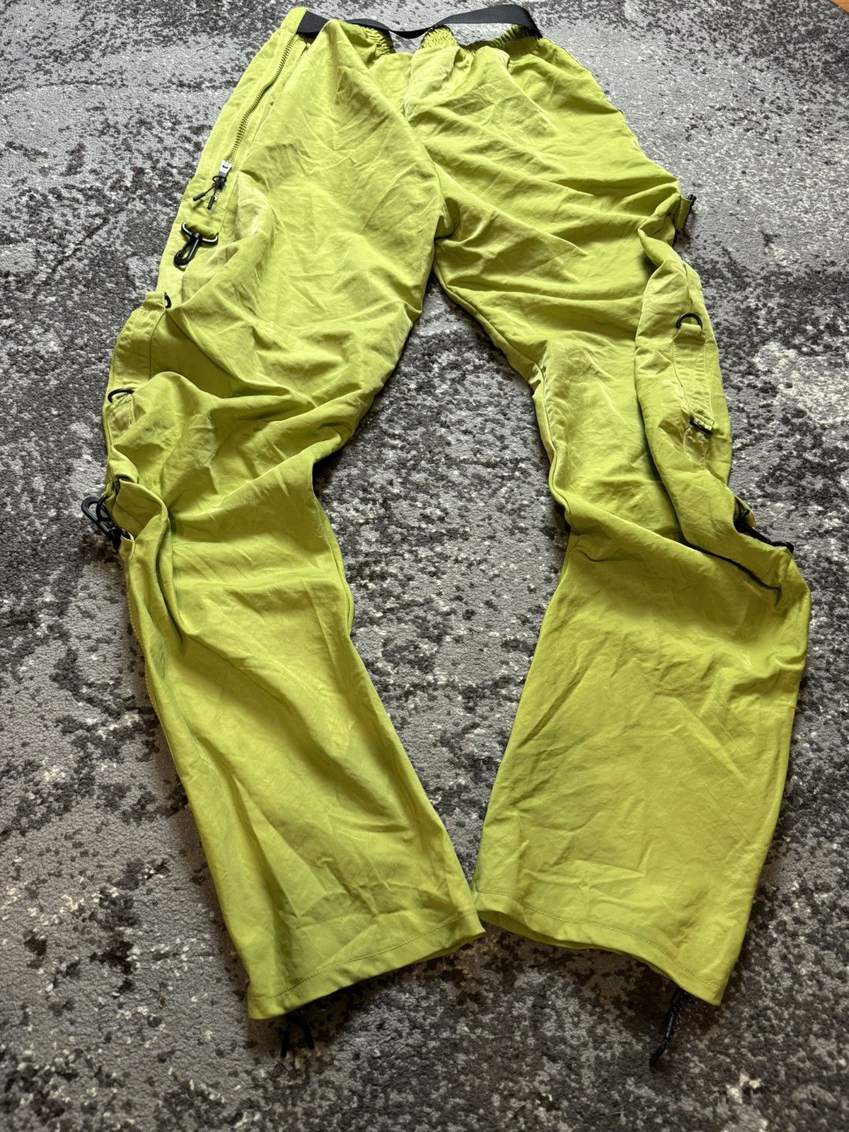 If Six Was Nine × Japanese Brand Nylon Metal Regular Baggy Archival Owens Style Pants Size US 33 - 9 Thumbnail
