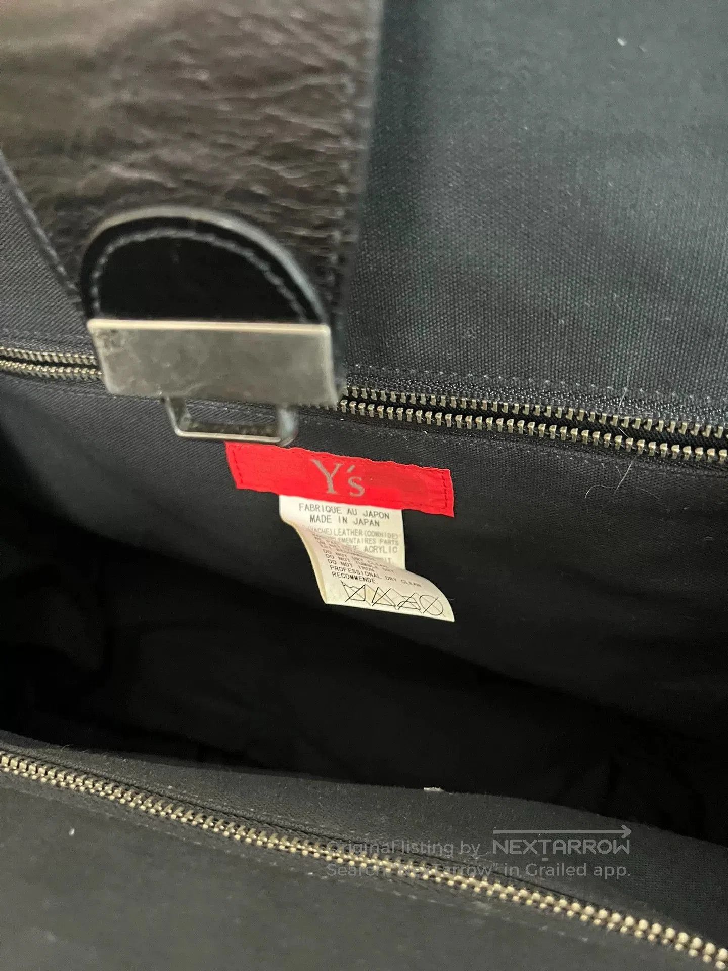 Y's Yohji Yamamoto Y's Red Label Doctor Bag. Size ONE SIZE - 9 Thumbnail