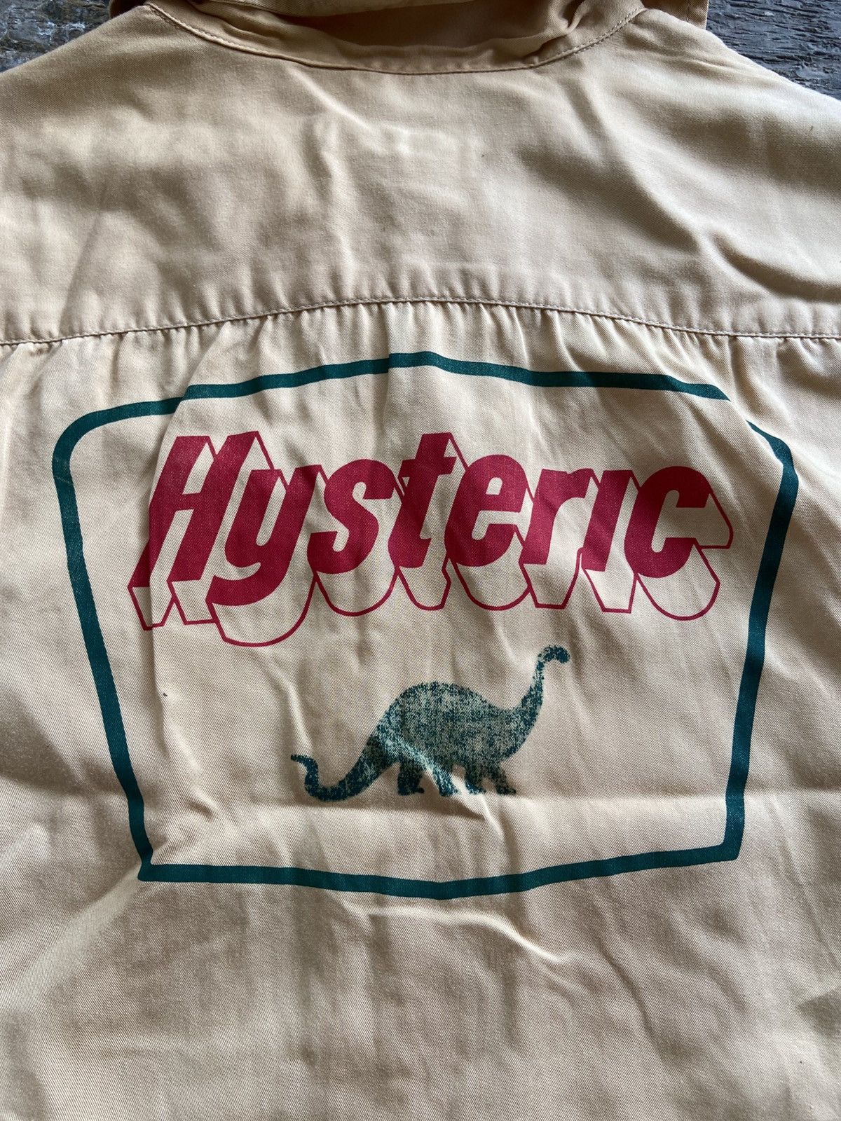 Hysteric Glamour 2000s Hysteric Glamour - Bowling Style Big Logo Button Shirt Size S / US 4 / IT 40 - 2 Thumbnail