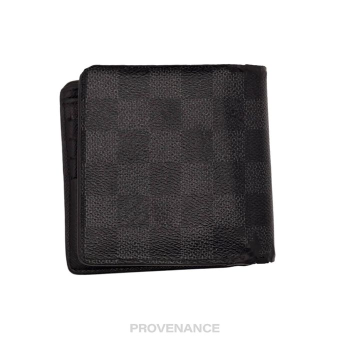 Louis Vuitton Marco Wallet, Black, One Size