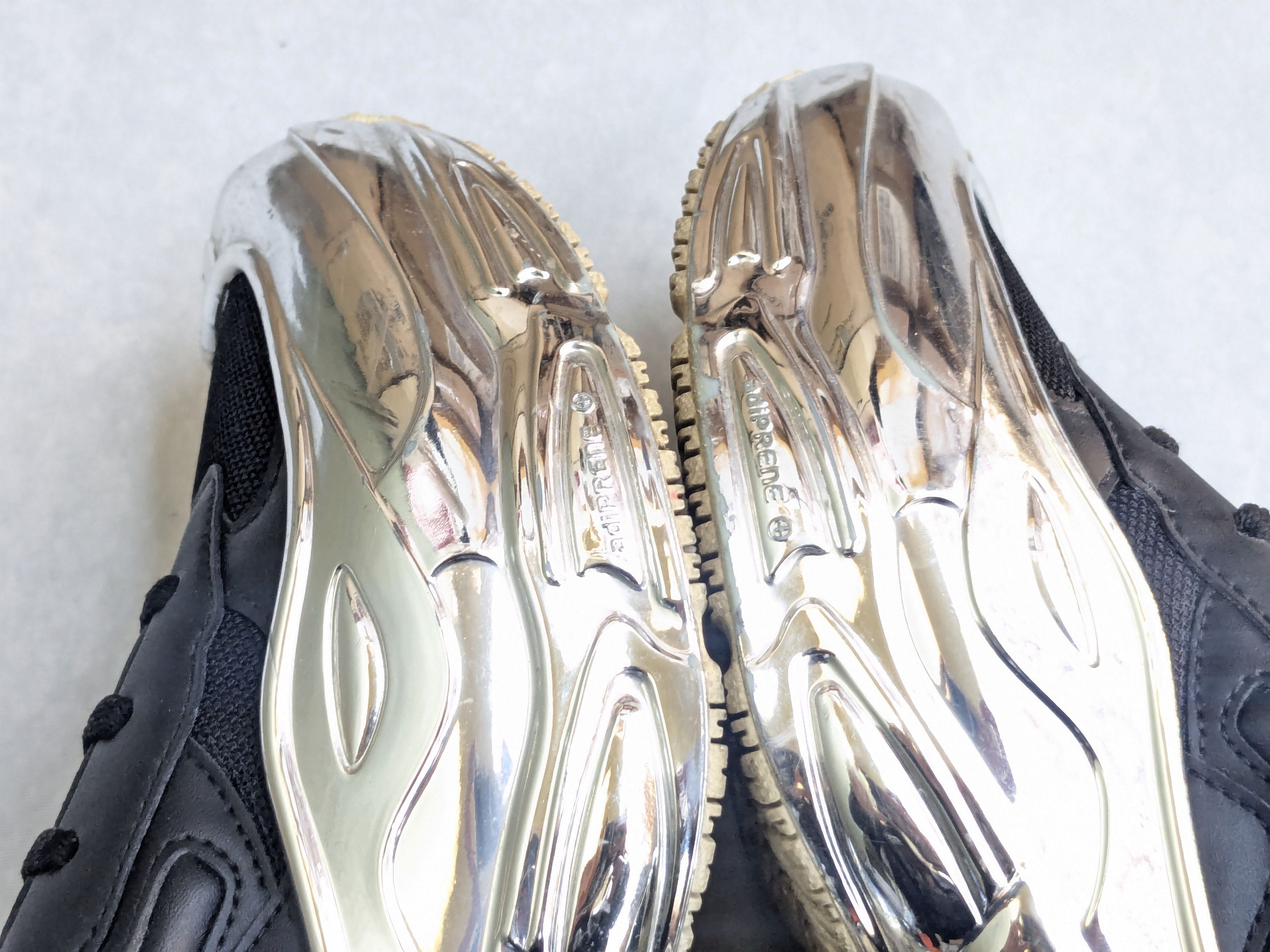 Raf Simons Adidas x Raf Simons Ozweego Mirrored Black Silver EE7944 Size US 9 / EU 42 - 6 Thumbnail