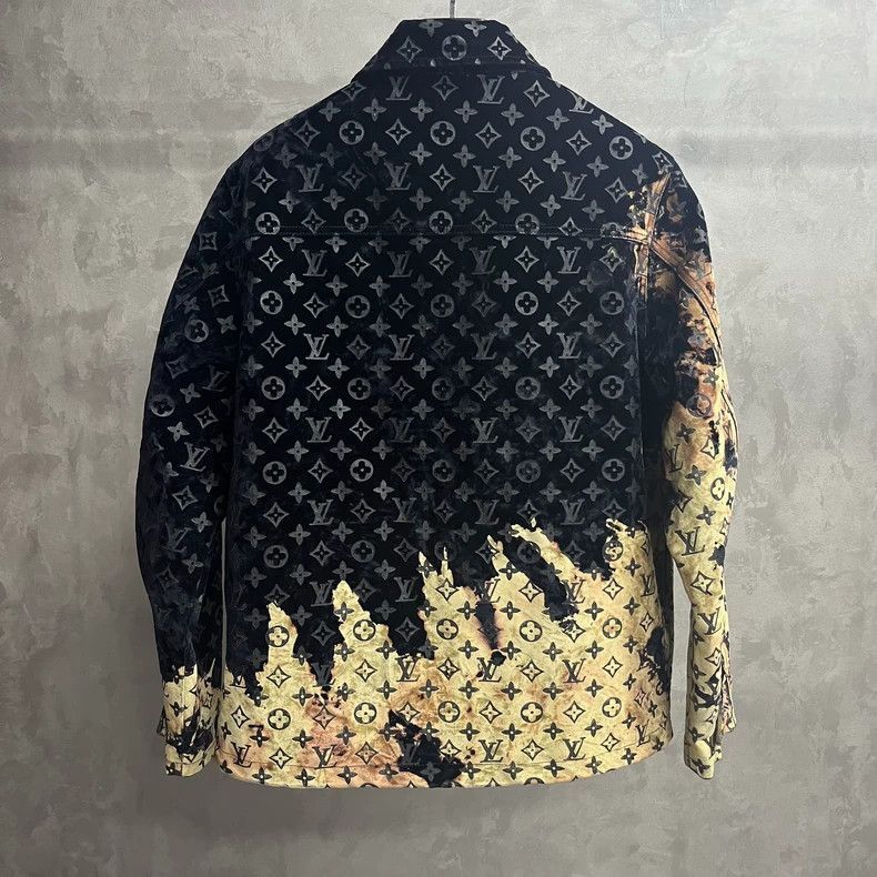 Louis Vuitton Black Louis Vuitton Casual Denim Jacket-2506 Size US M / EU 48-50 / 2 - 5 Thumbnail