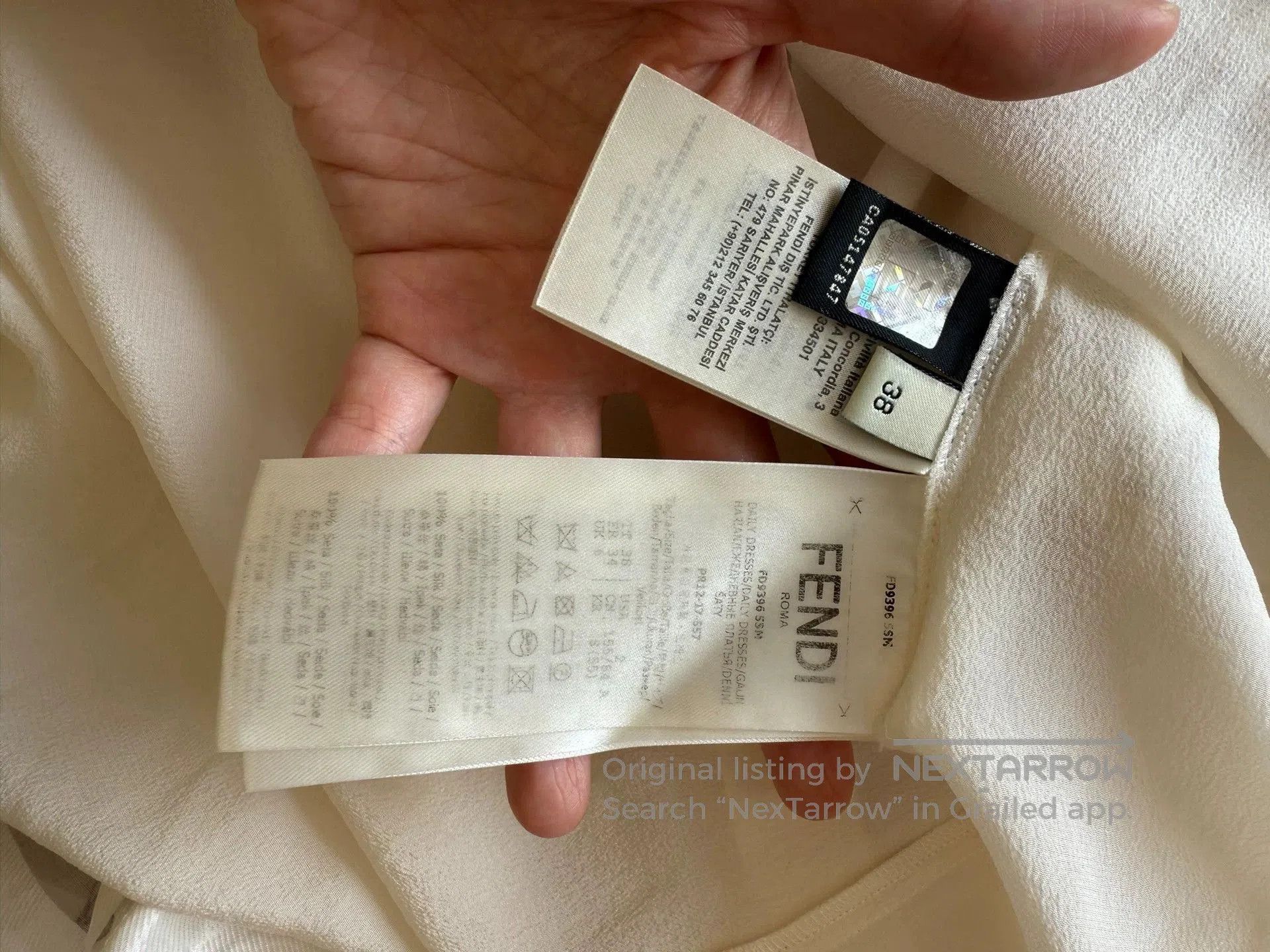 Fendi Fendi Runway Silk Dress Size 38. Size US S / EU 44-46 / 1 - 9 Thumbnail