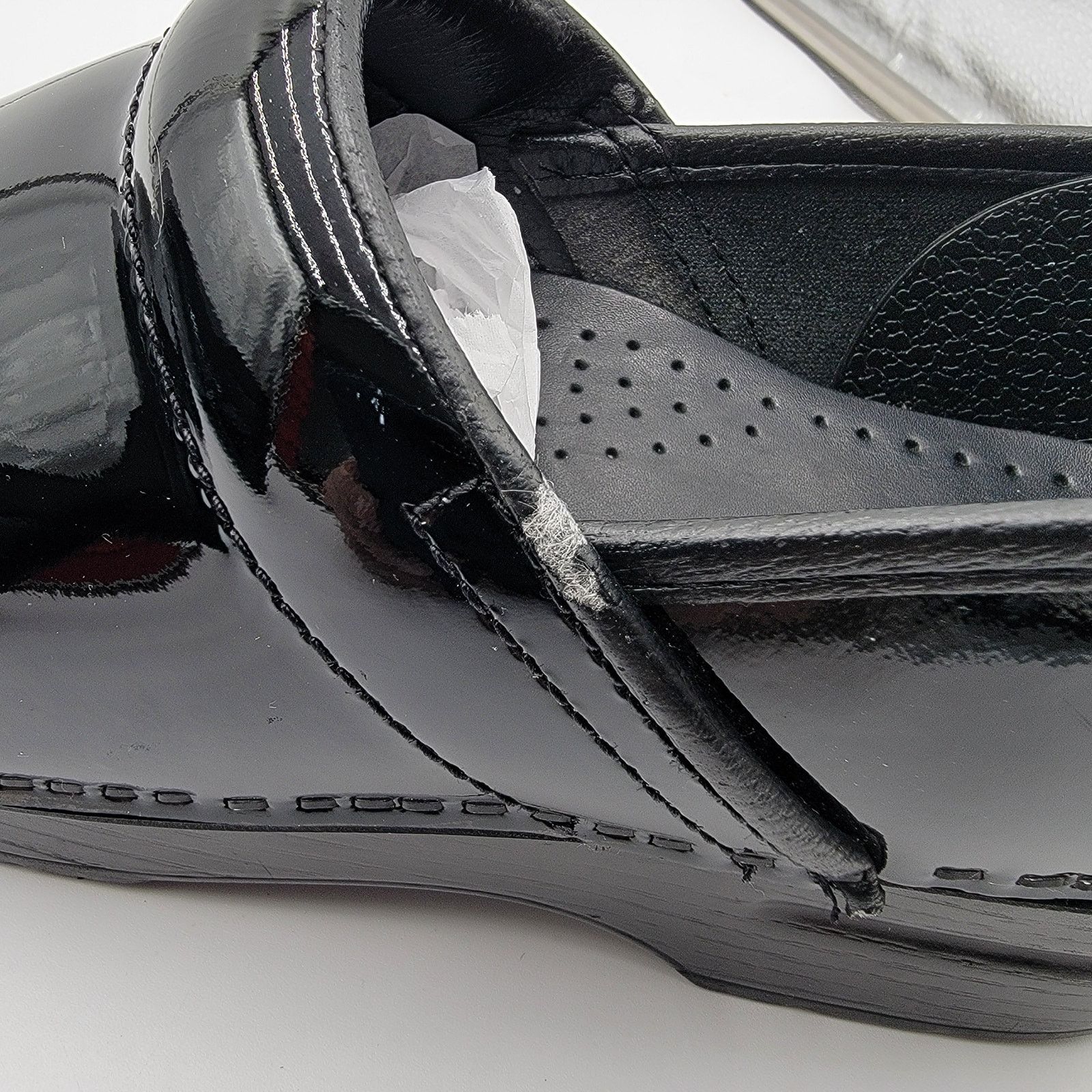 Dansko Dansko Wide XP 2.0 Waterproof Clog Patent Leather Black 7.5 Size US 7.5 / IT 37.5 - 6 Thumbnail