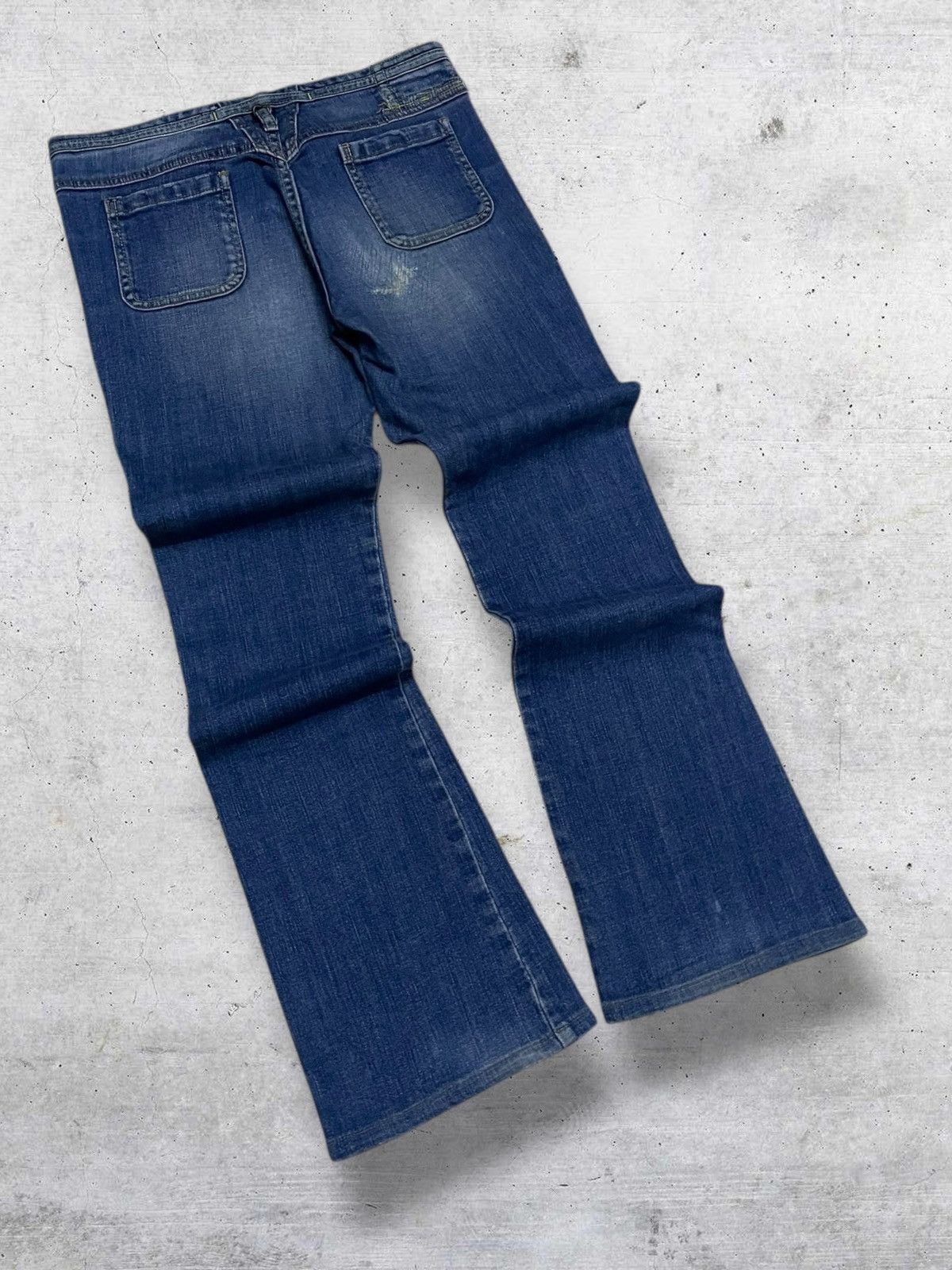 Marithe + Francois Girbaud VINTAGE MARITHE FRANCOIS GIRBAUD OG FLARED DENIM STREETWEAR Size US 29 - 9 Thumbnail