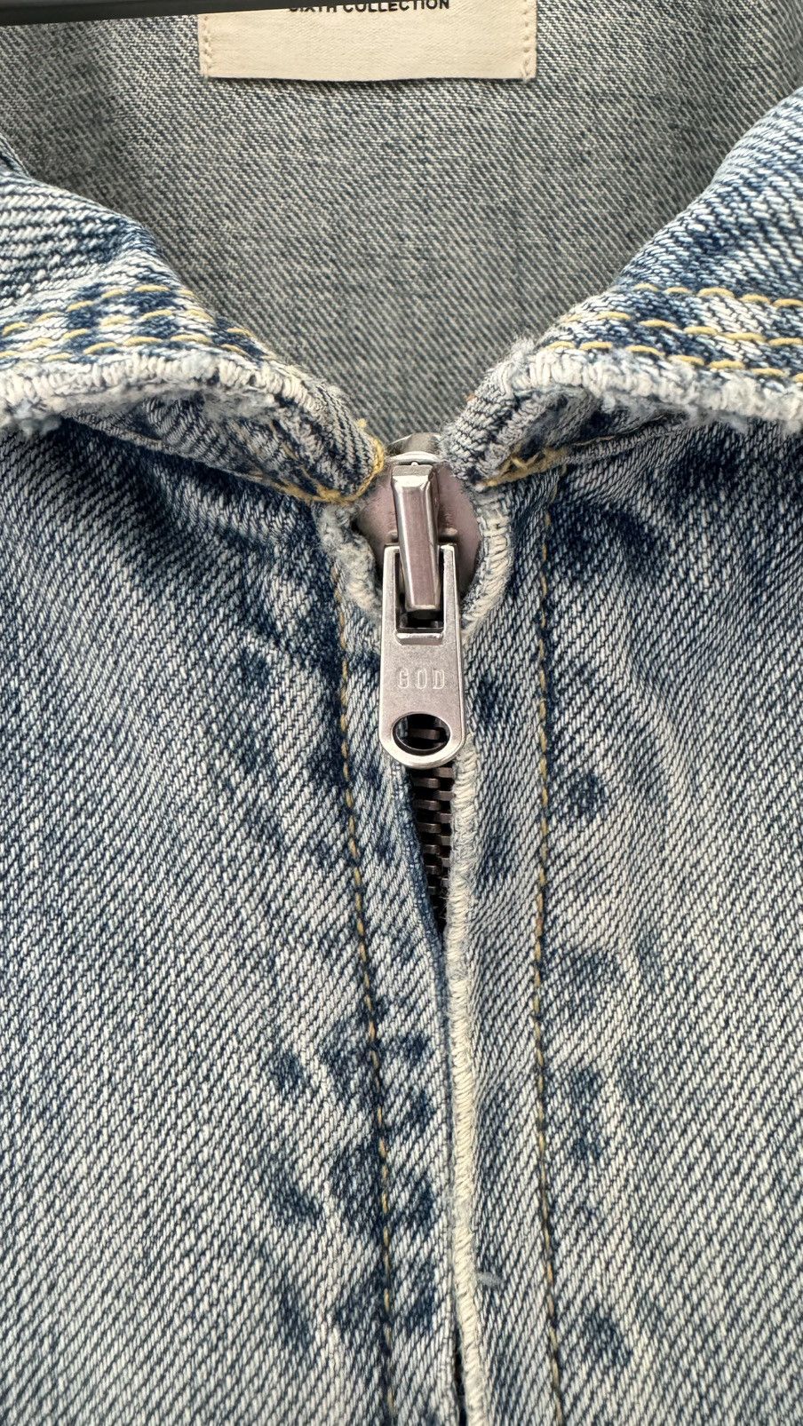 Fear of God Fear of God 6th Sixth Denim Track Jacket Size US S / EU 44-46 / 1 - 4 Thumbnail