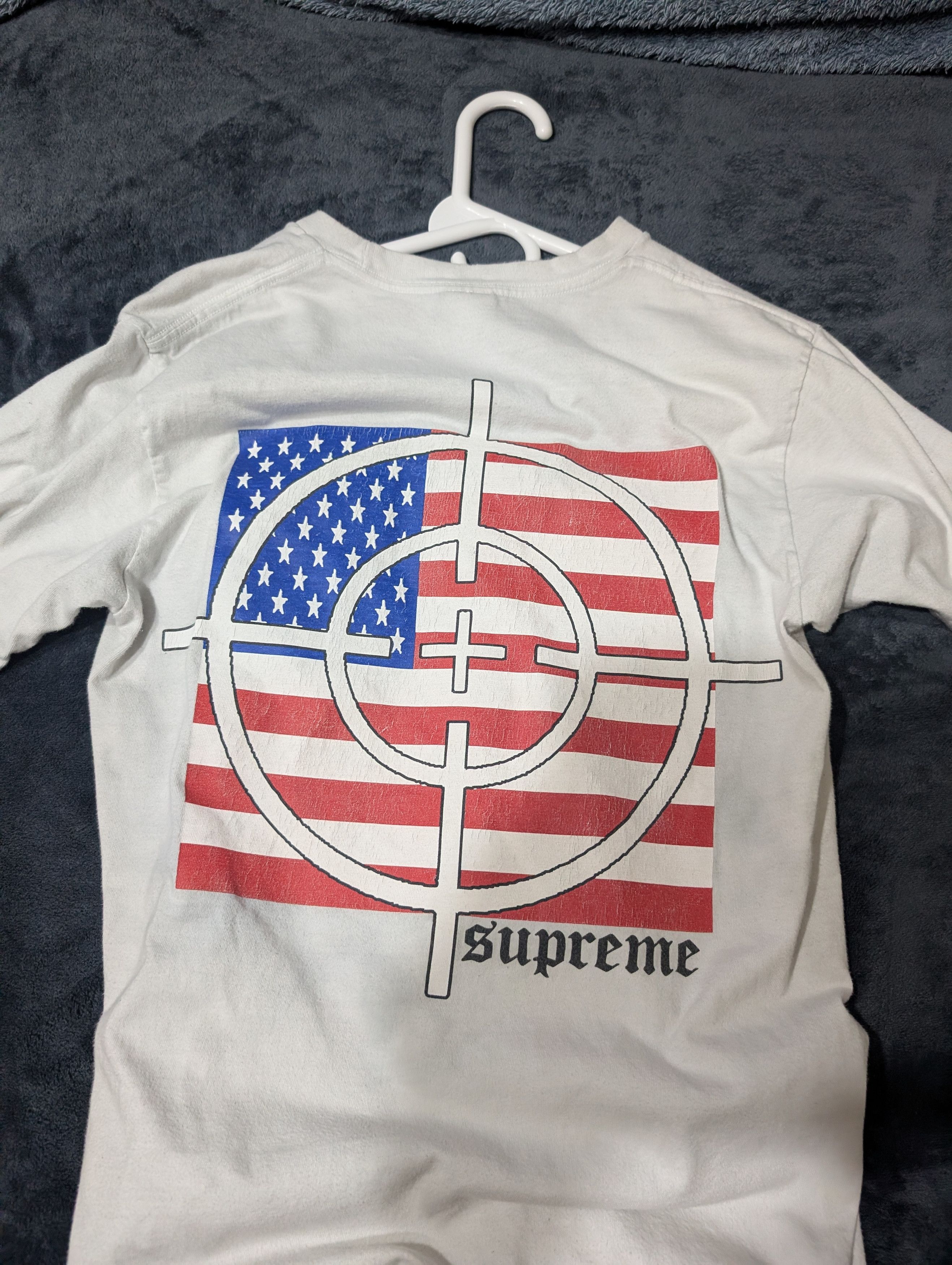 Supreme Supreme target tee Size US S / EU 44-46 / 1 - 2 Thumbnail