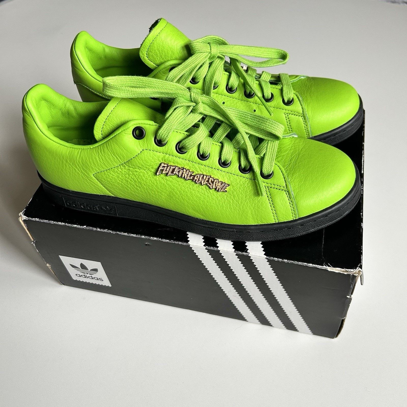 adidas gazelle silver green womens ADIDAS FA Samba "Fucking Awesome