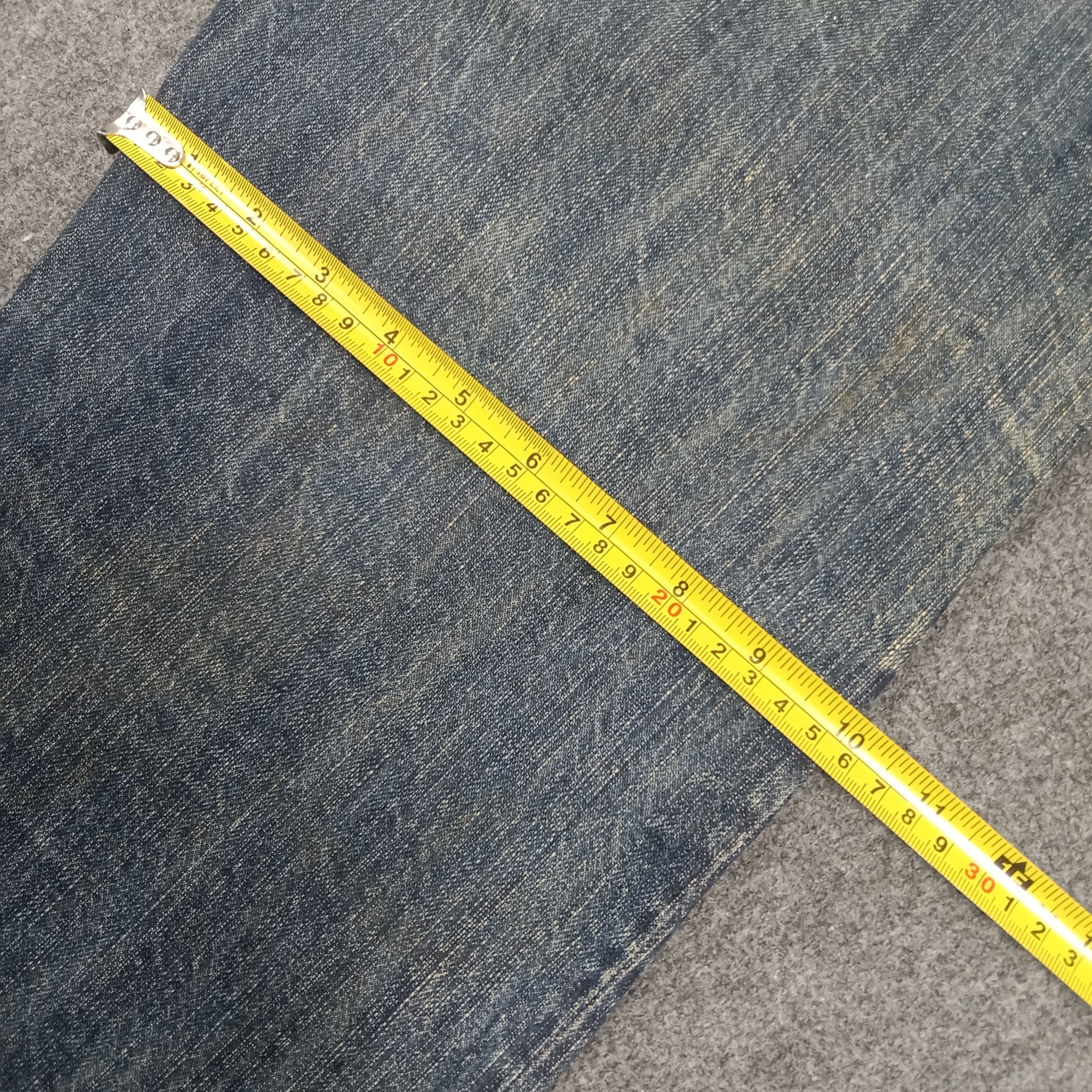Evisu Evisu Japanese Selvedge Daicock Custom Denim Jeans C272N30 Size US 33 - 13 Thumbnail