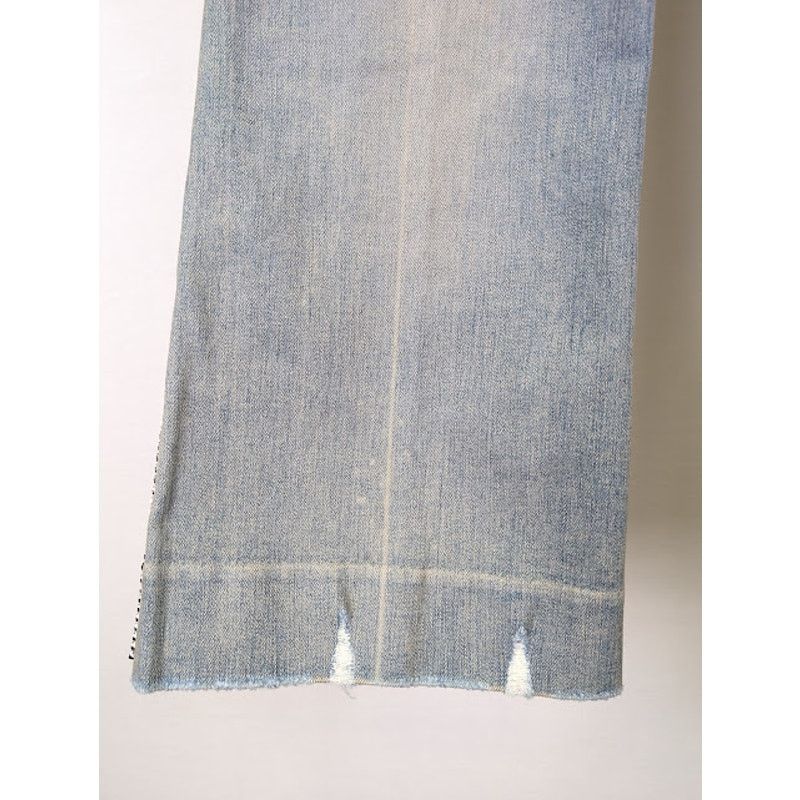 Amiri o1rshd1 Crystal Stack Flare Jeans in Clay Indigo Size US 32 / EU 48 - 16 Thumbnail