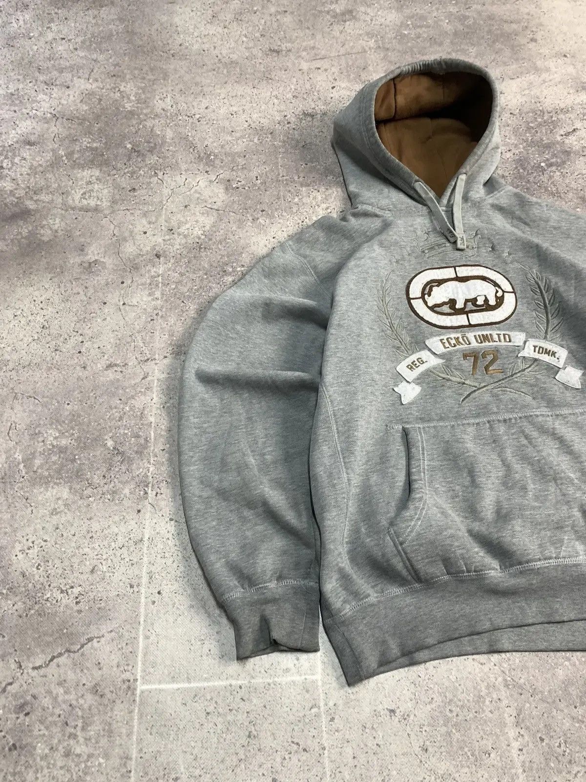 Japanese Brand Vintage Hoodie Ecko street wear sk8 y2k faded Size US XL / EU 56 / 4 - 5 Thumbnail