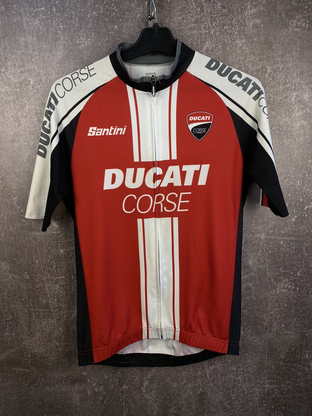 Japanese Brand Ducati cycling Jersey vintage Size US M / EU 48-50 / 2 - 1 Thumbnail