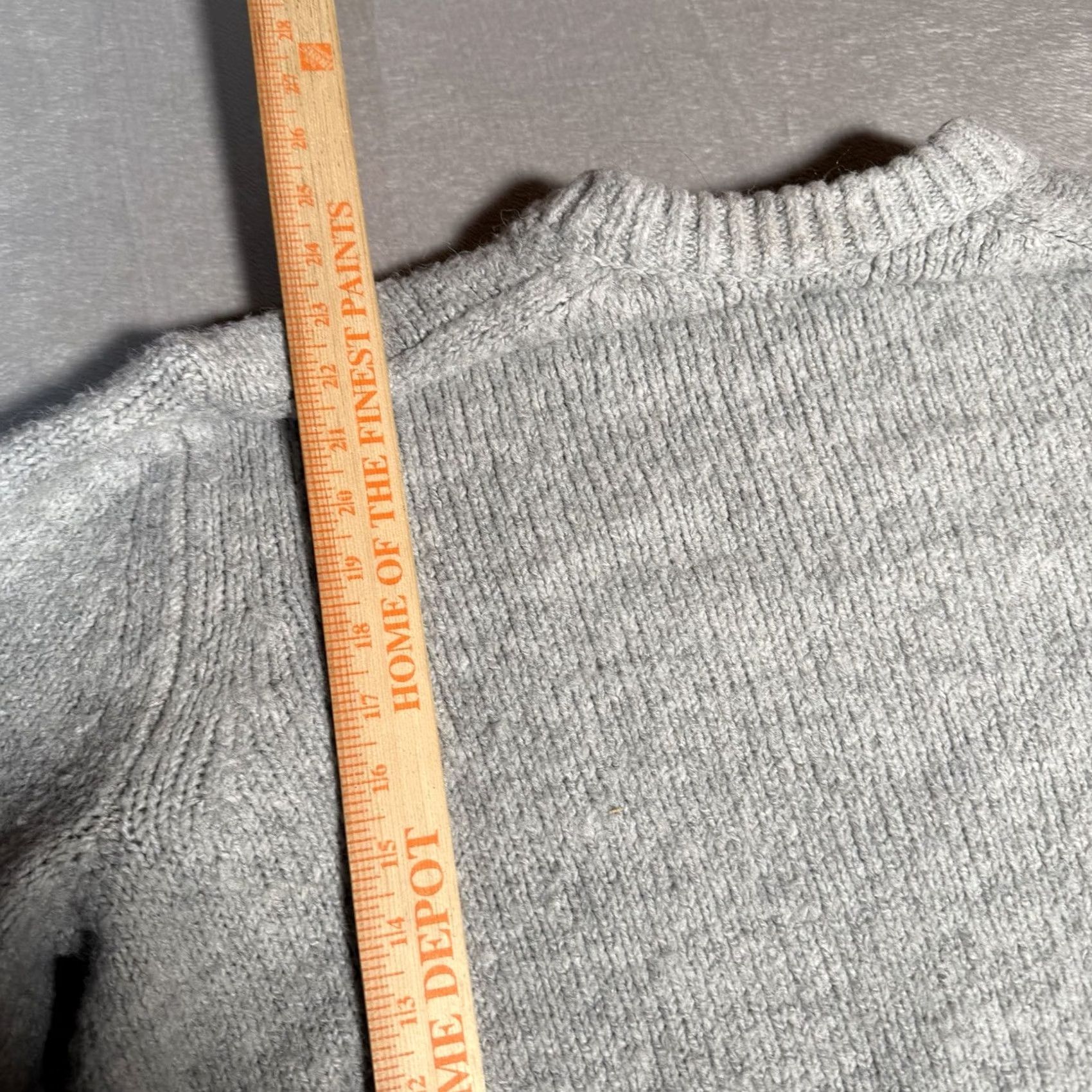 Pistola PISTOLA Sweater Womens Large Gray Knit Pullover Crew Neck Mock Neck Casual Fisherman L Size Women US Size L / US 10 / IT 46 - 8 Thumbnail