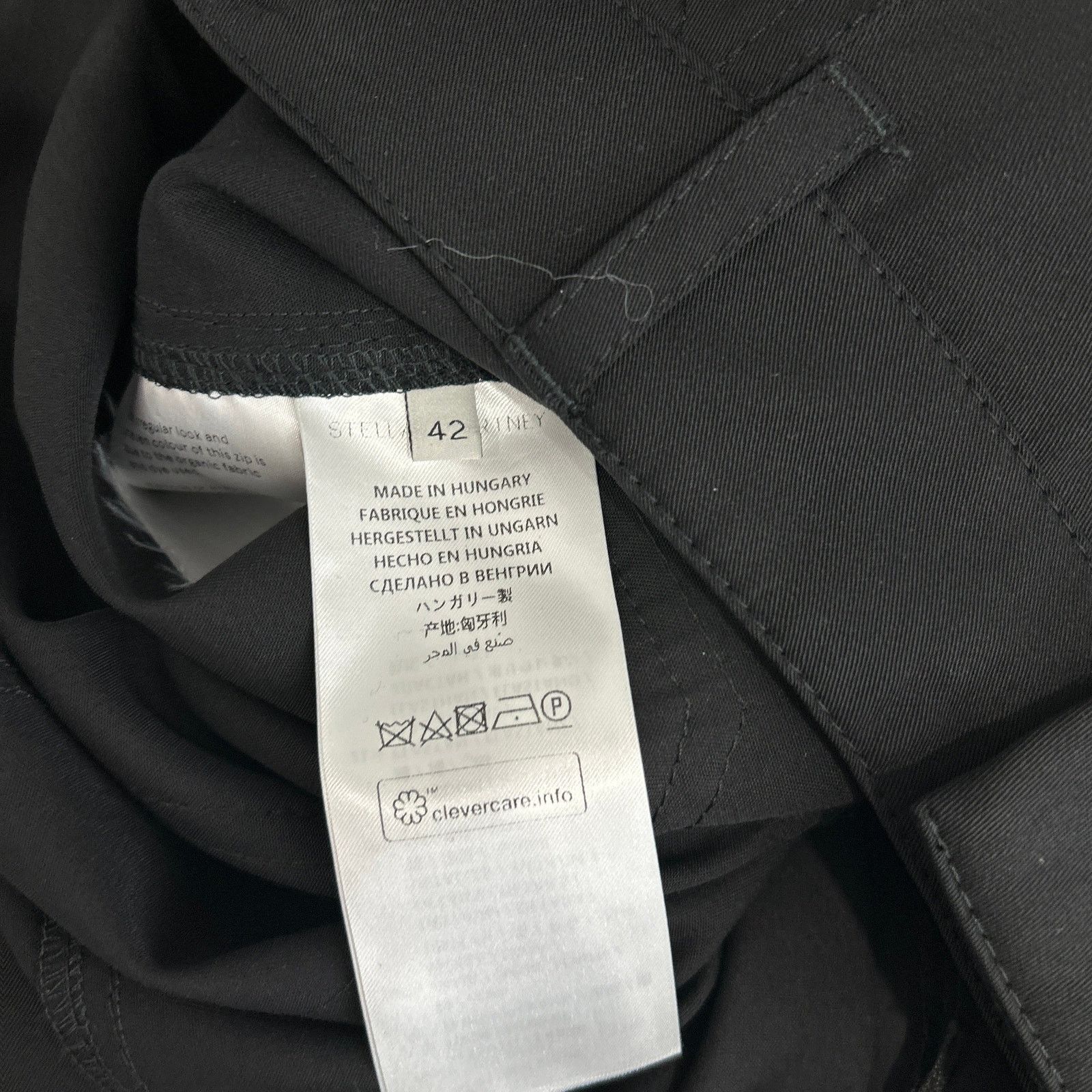 Stella McCartney Stella Maccartney Ruffles Black Pants Size 32 Size 28" / US 6 / IT 42 - 7 Thumbnail