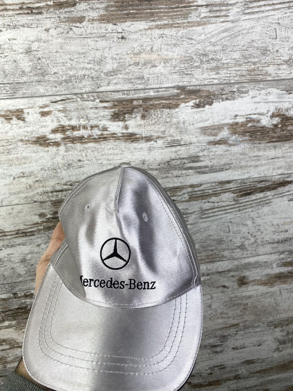 Mercedes-Benz × Vintage Mens Vintage Mercedes Benz Cap amg petronas hats racing Size ONE SIZE - 3 Thumbnail
