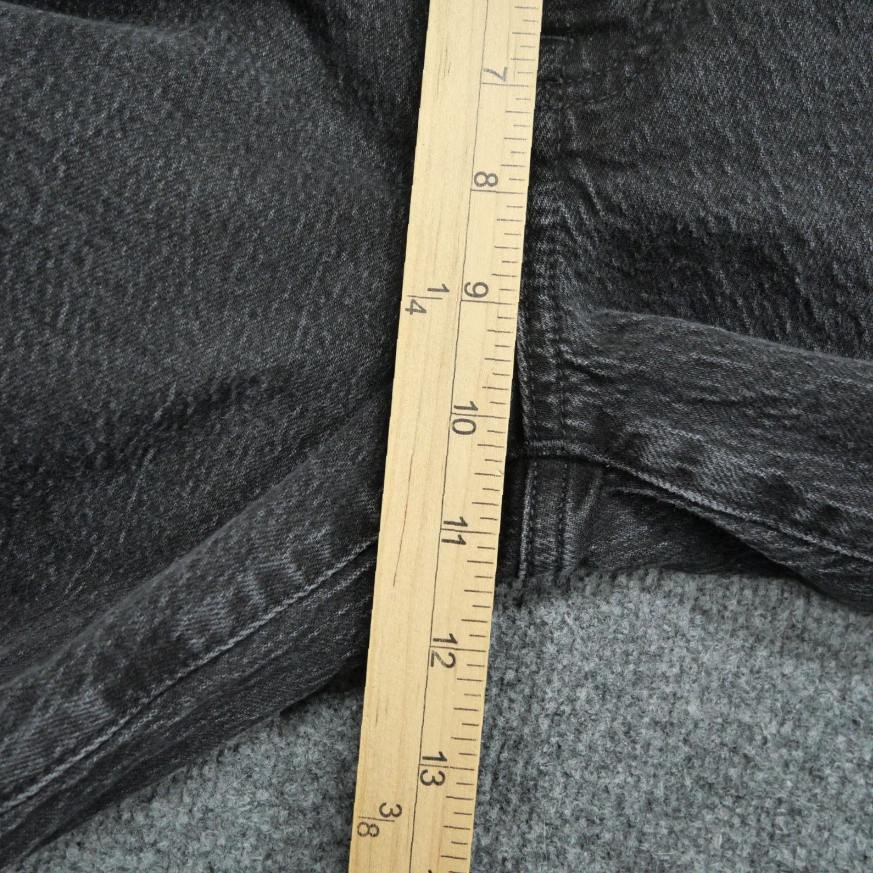 Madewell Madewell Jeans Womens 32 Black Mid Rise Vintage Tapered 5-Pocket Comfort Stretch Slim Jeans Mens? Size 24" / US 00 / IT 34 - 7 Thumbnail