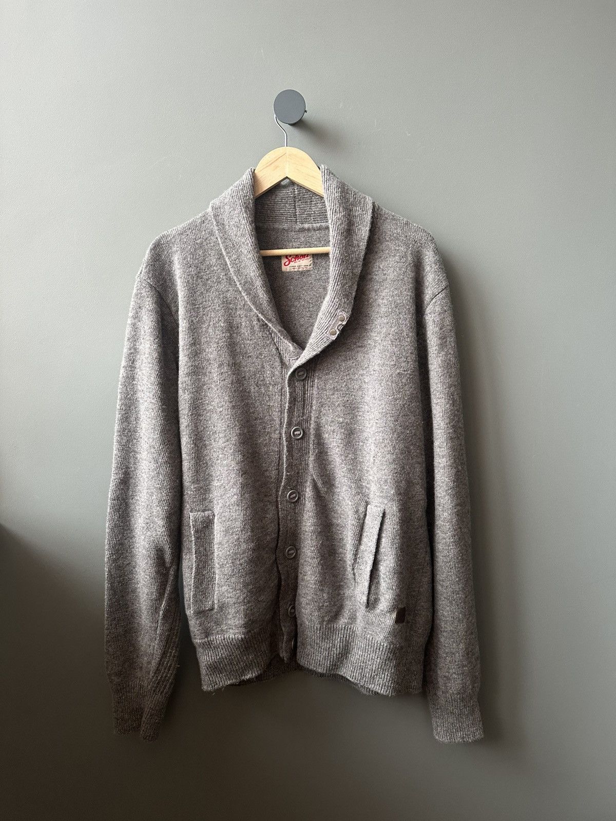 Schott Schott bros. NYC Cardigan Sweater Size XXL Size US XXL / EU 58 / 5 - 1 Thumbnail